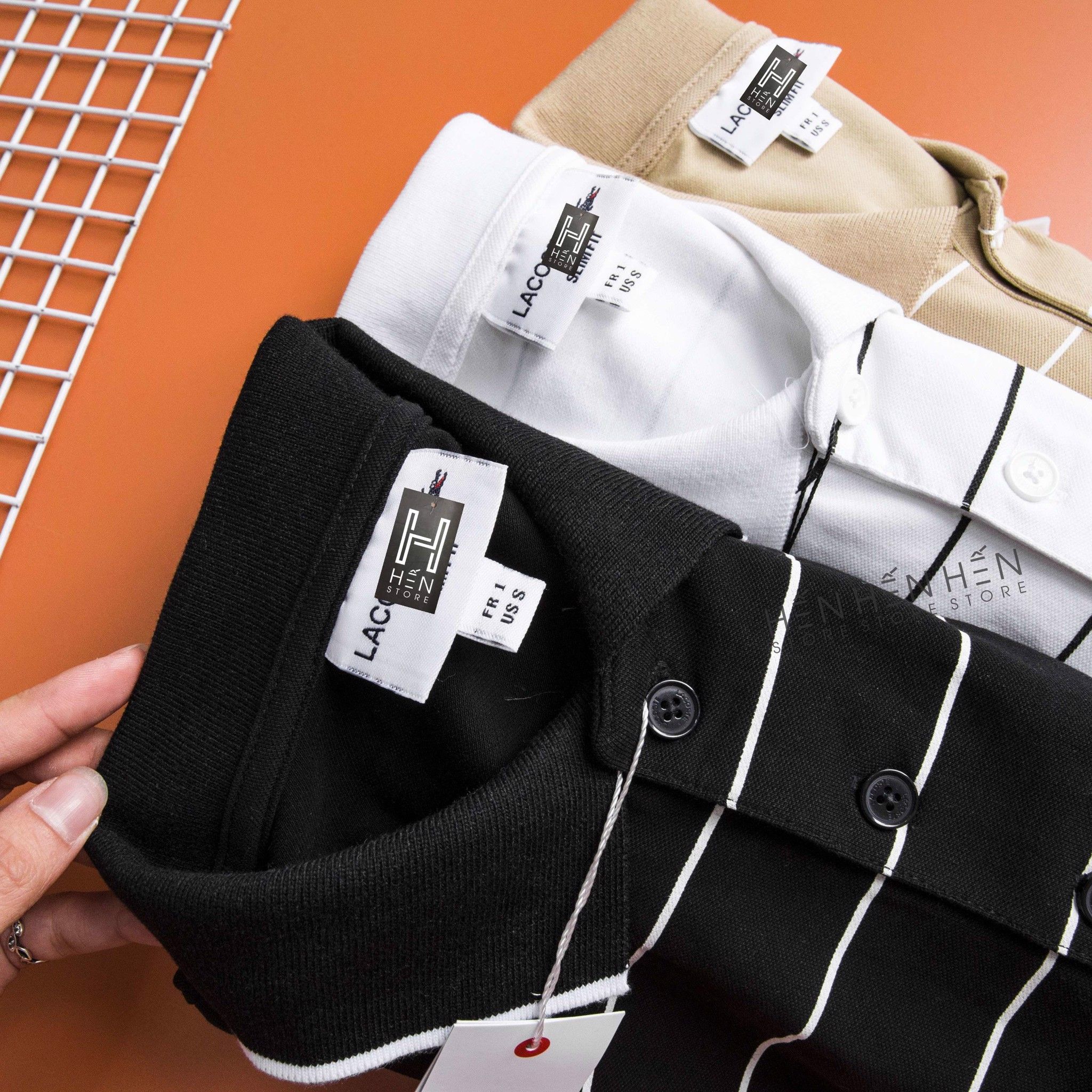 Áo polo LC full sọc 3M