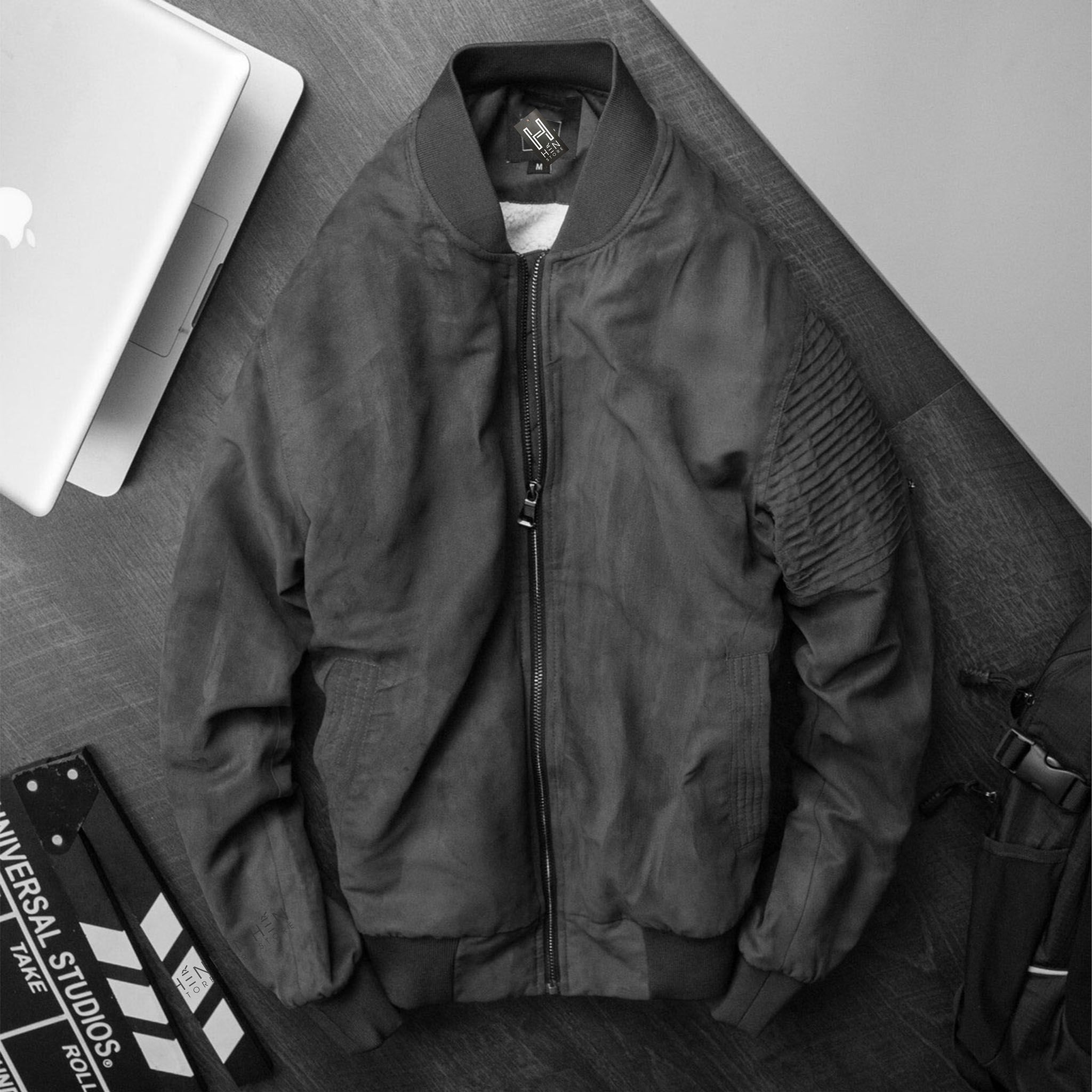 Áo bomber da lộn Bersh.ka 5M