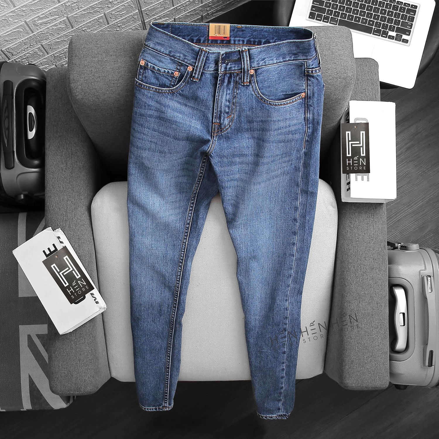 Quần jean LV 505 5M(suông) - 00000416