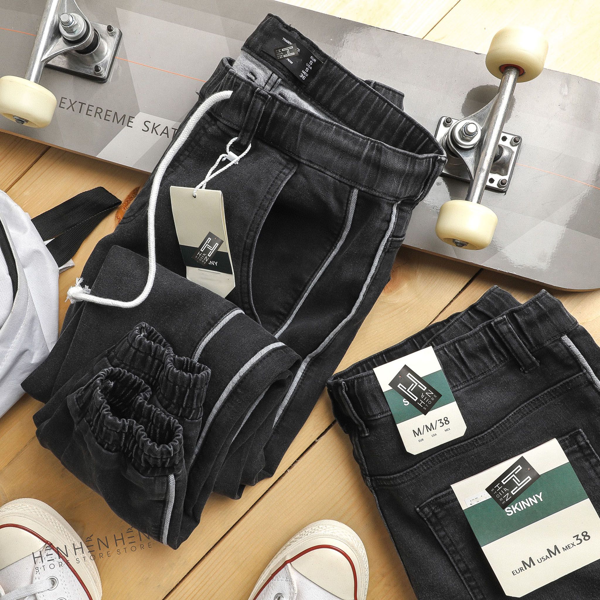 Quần jogger jean PB 2M