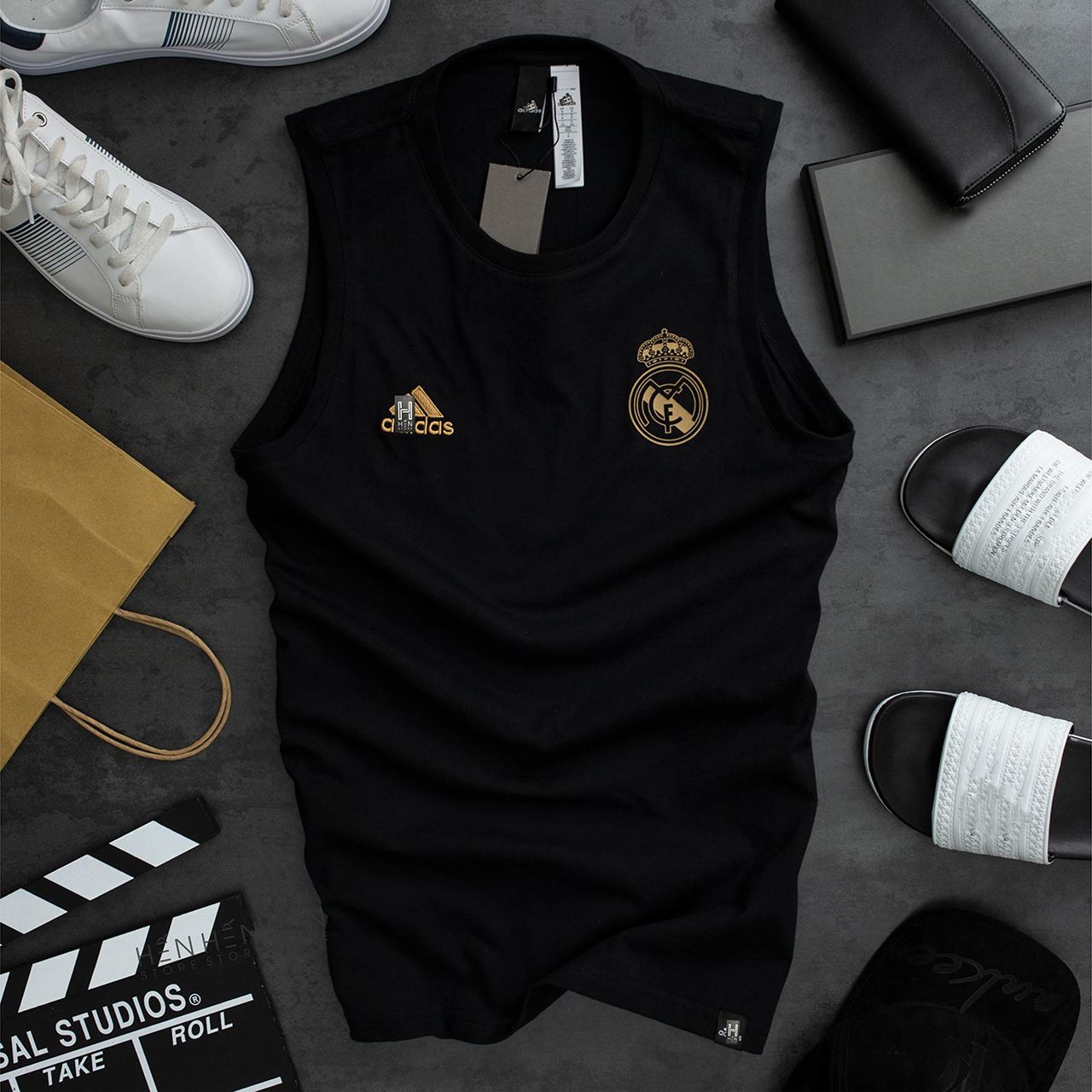 Áo tank top Adi.das CF 3M