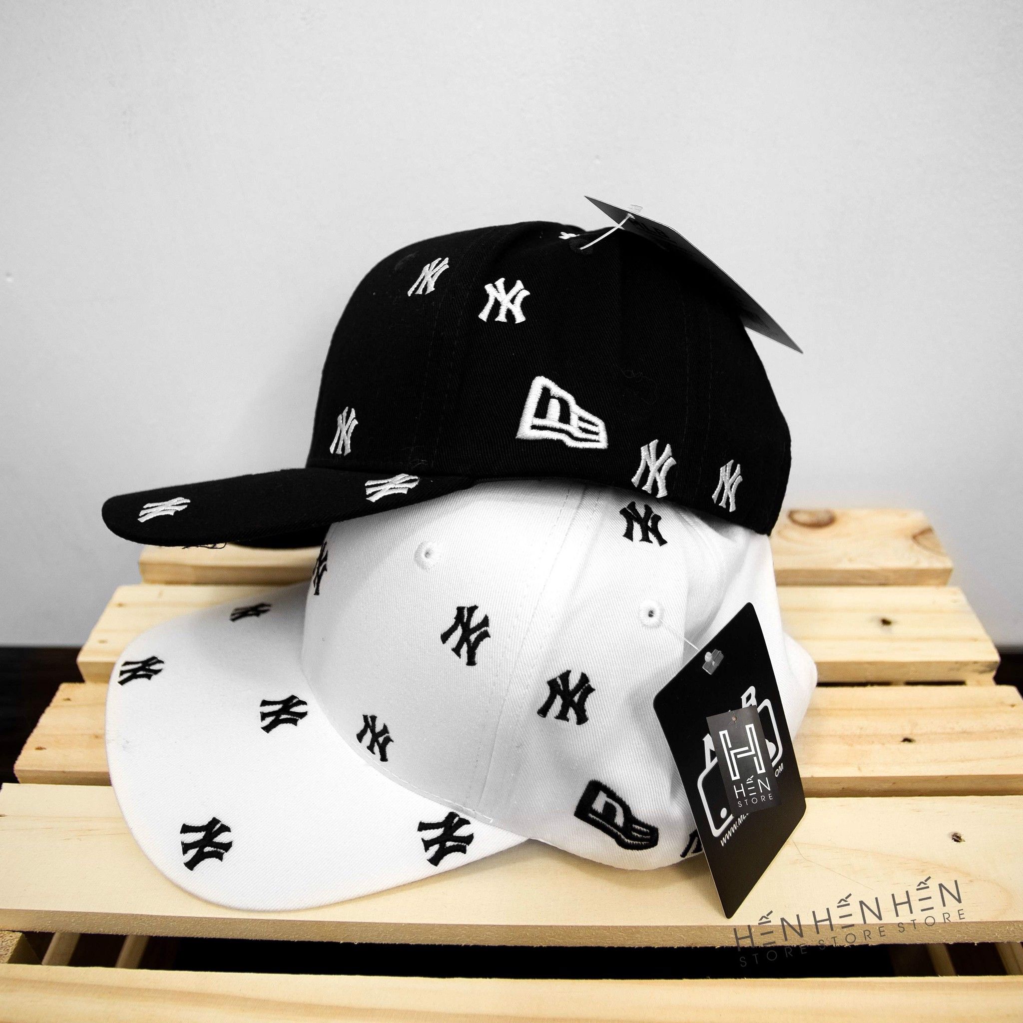 Nón MLB chữ thêu 3M