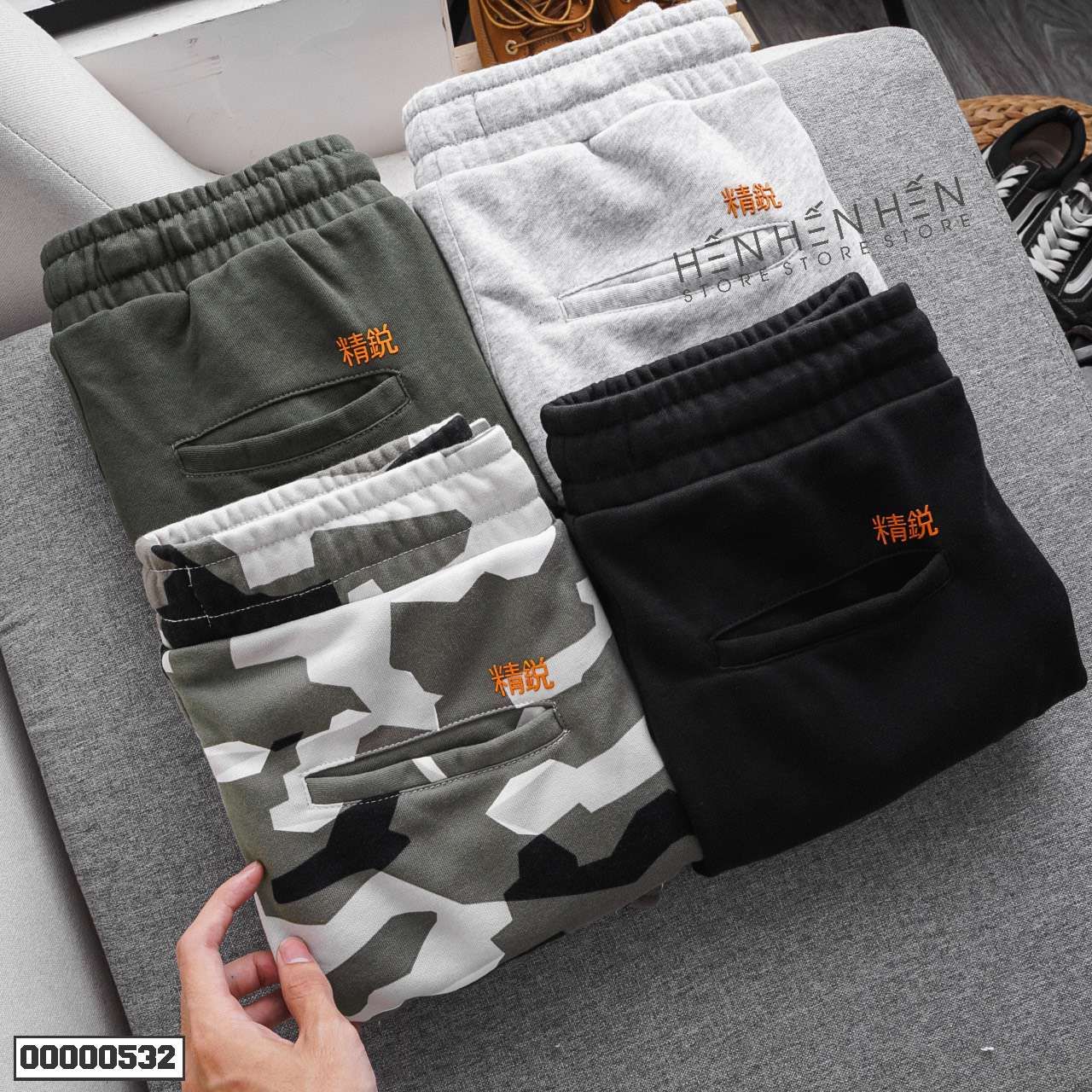 Quần short nỉ S.D TH 4M