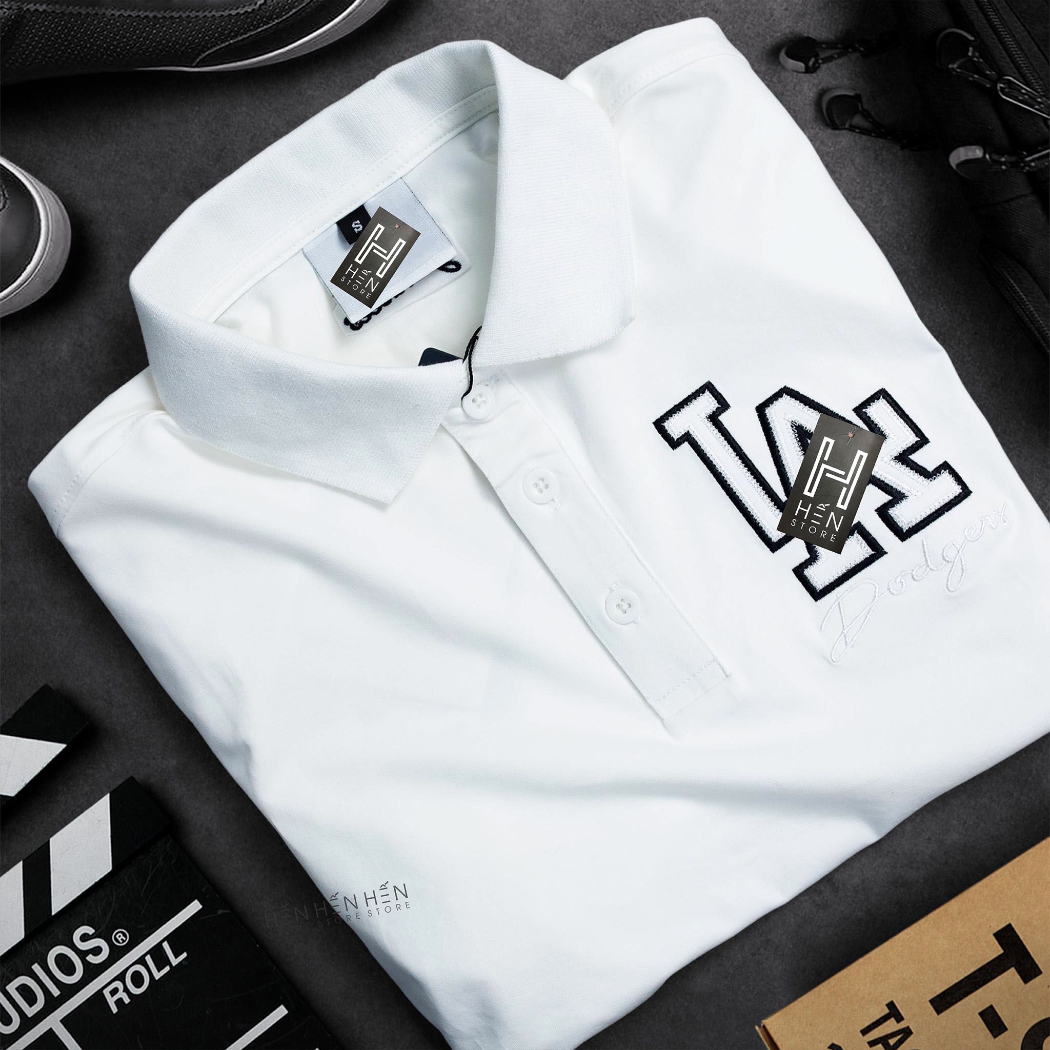 Áo polo M.L.B logo thêu 2M