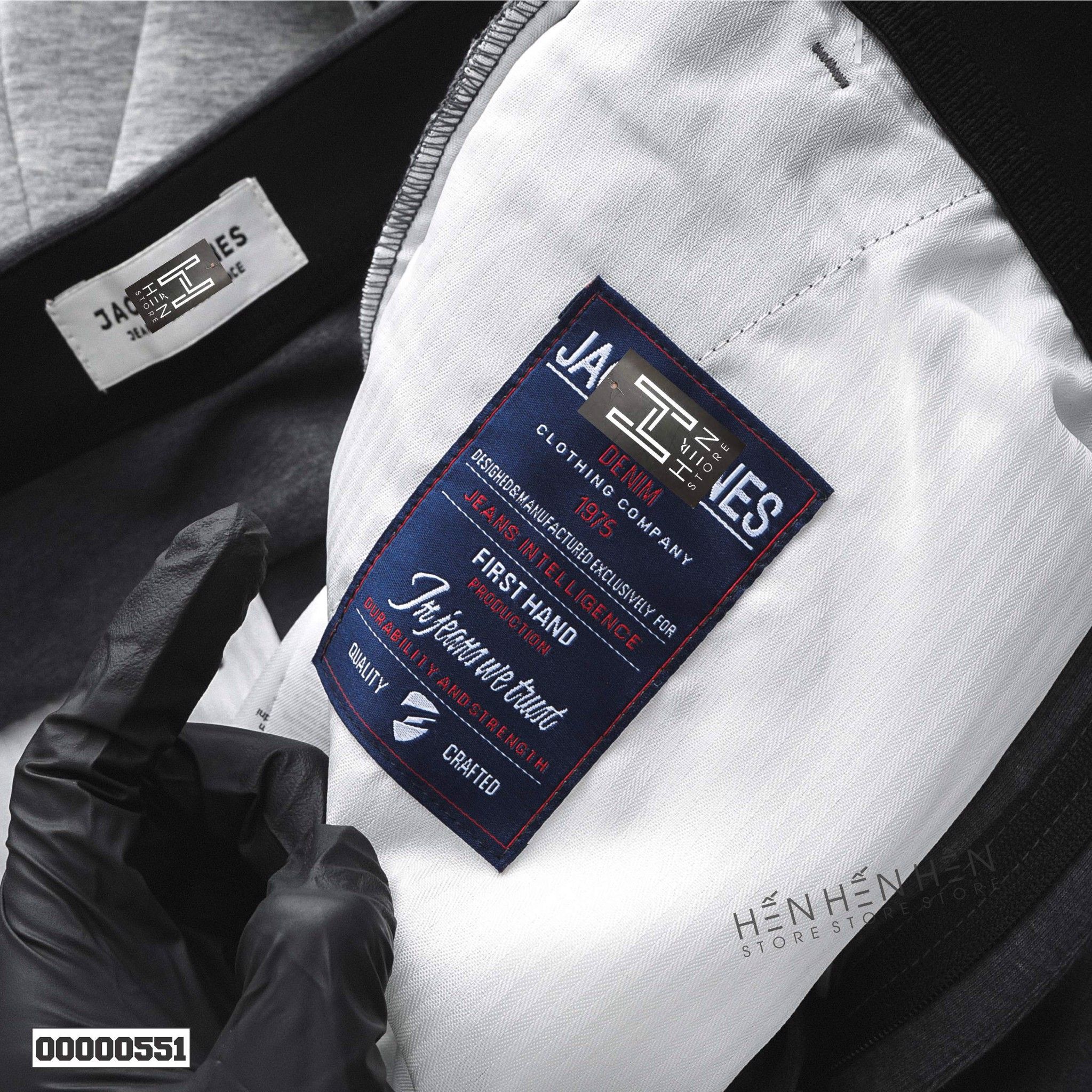 Quần nỉ J&J zip 4M