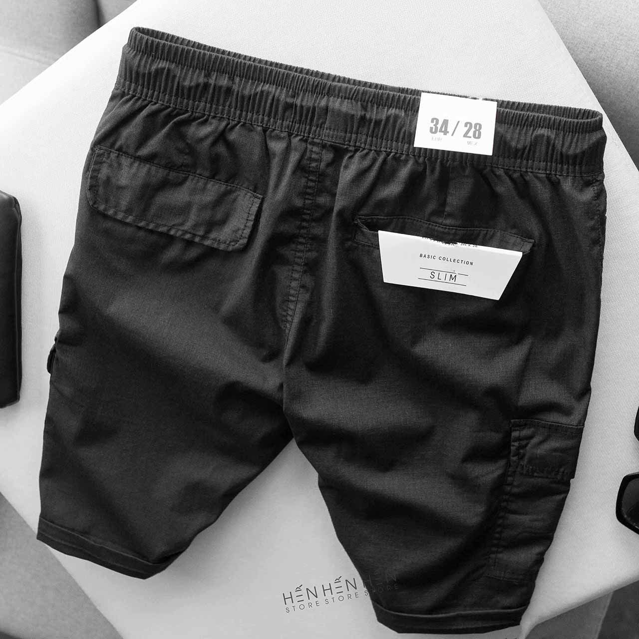 Quần short kaki PB túi hộp 5M