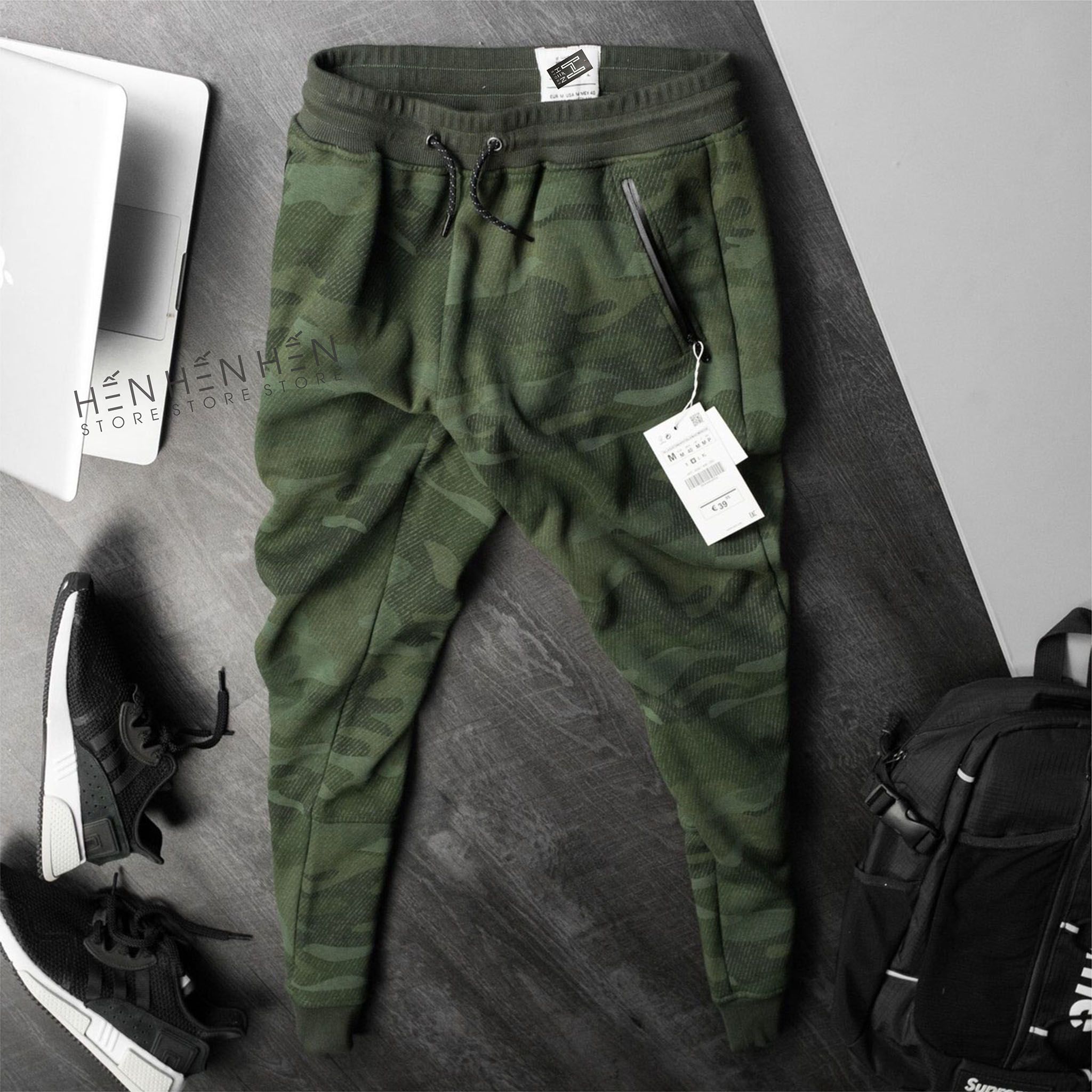 Quần jogger thun Za.ra 4M