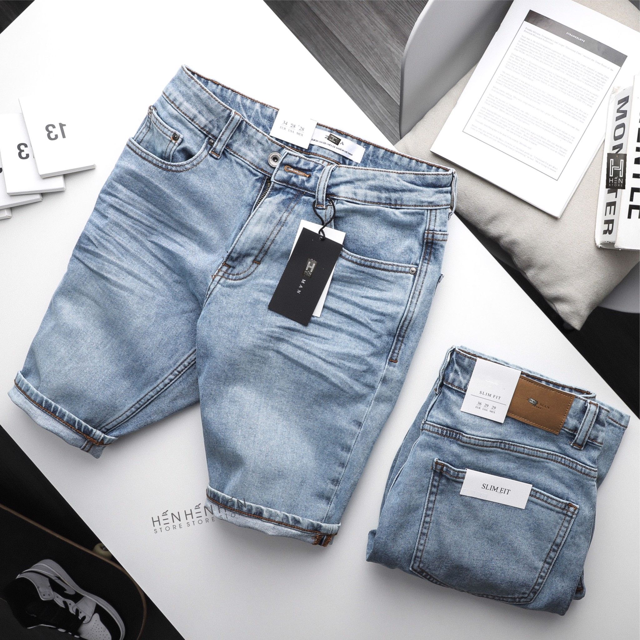 Quần short jean Z.ara 4M T