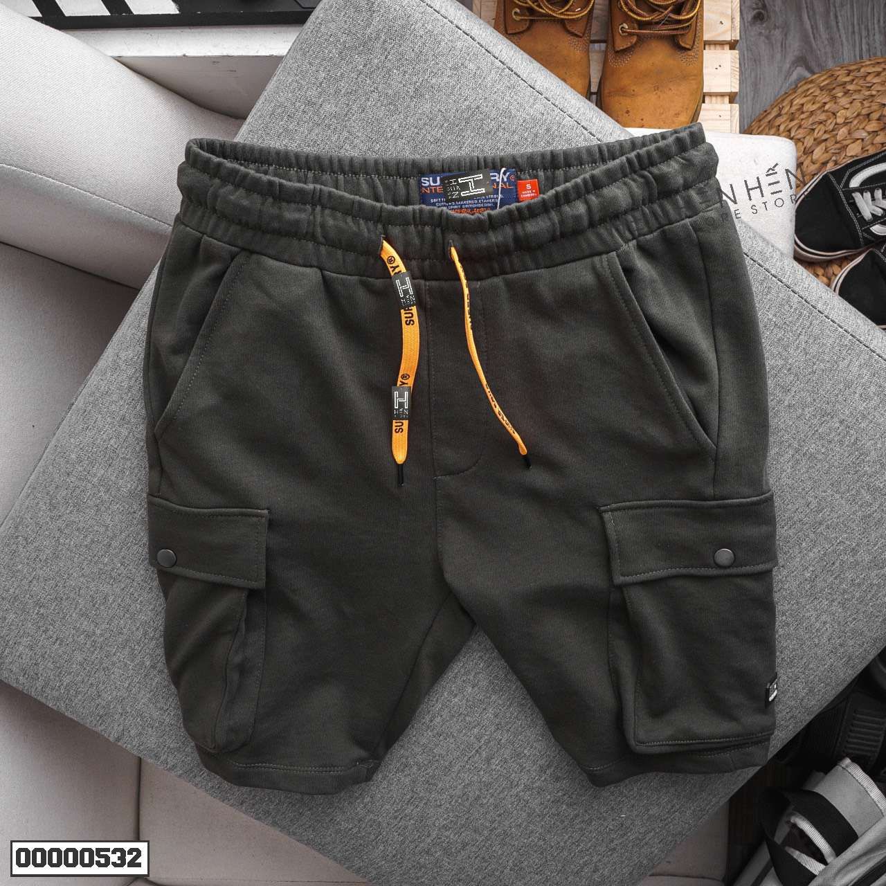 Quần short nỉ S.D TH 4M