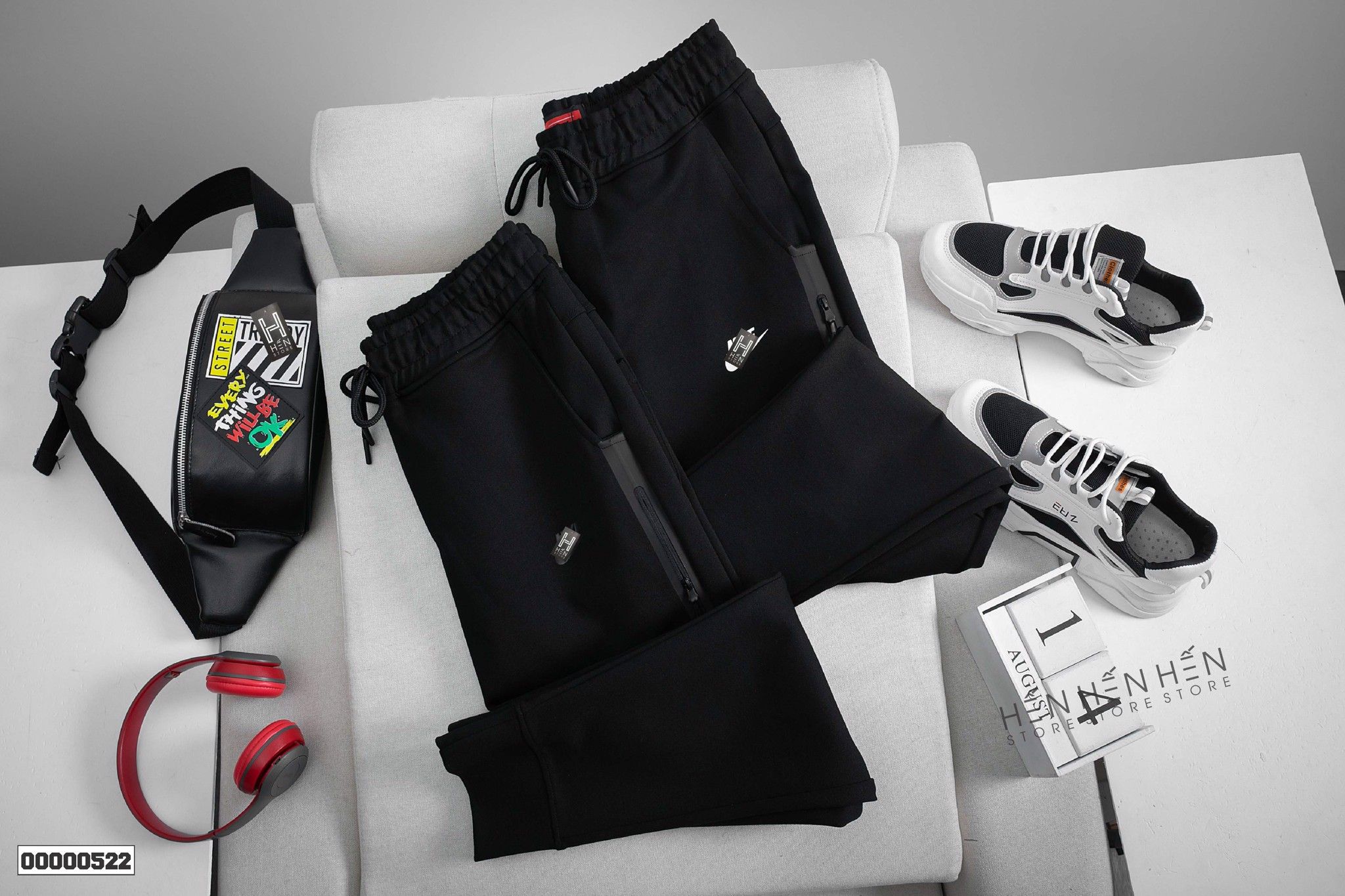 Quần jogger thun NK 2M