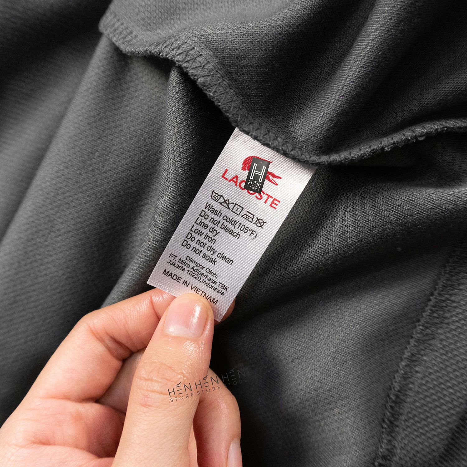 Áo henley Lcs pique 6M