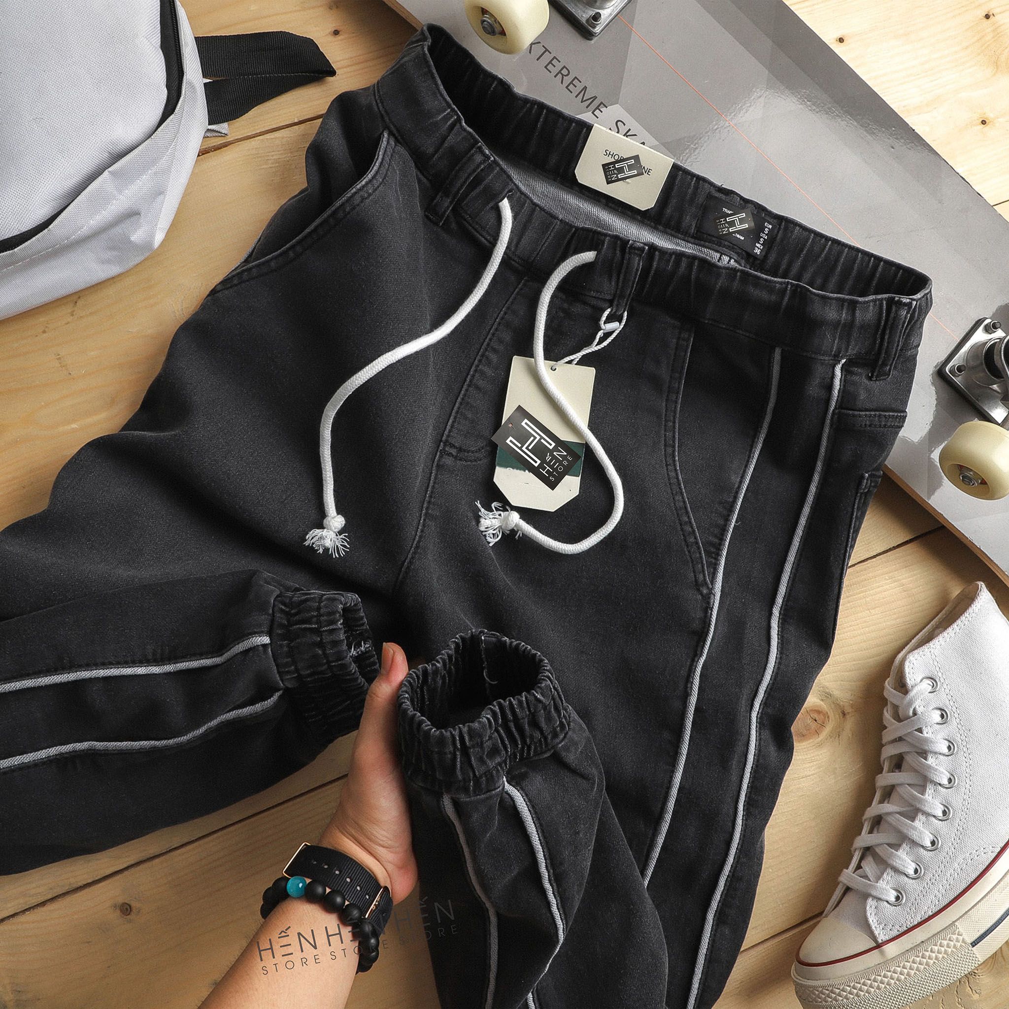 Quần jogger jean PB 2M