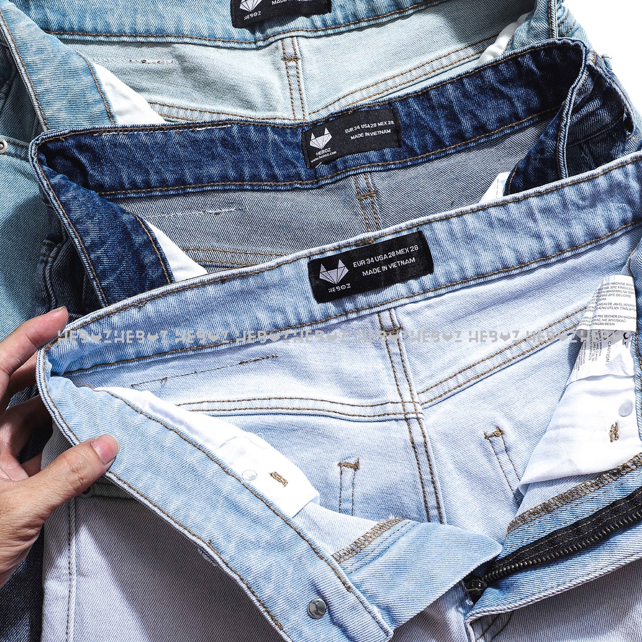 Quần short jean Heboz 082 4M