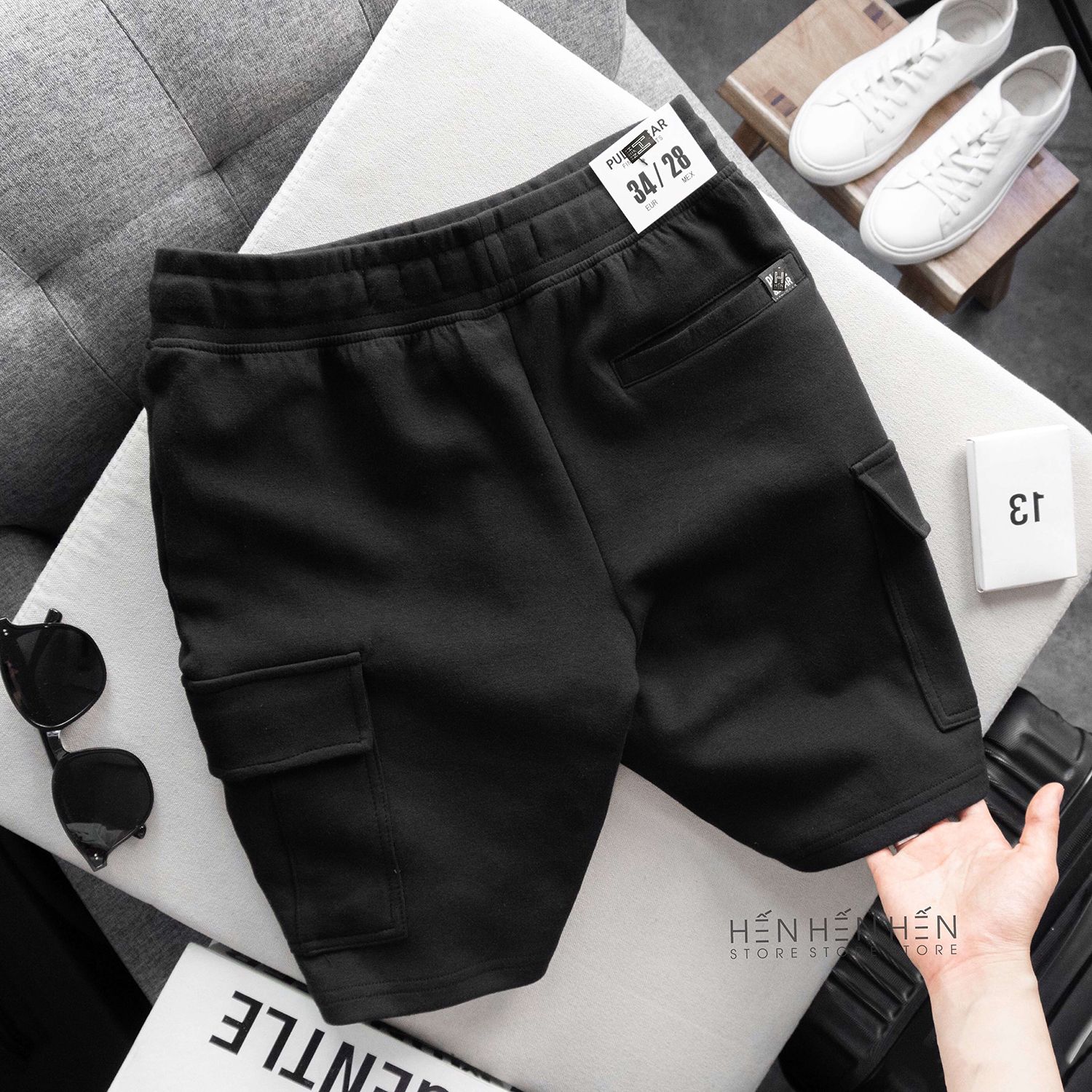 Quần short nỉ PB 5M