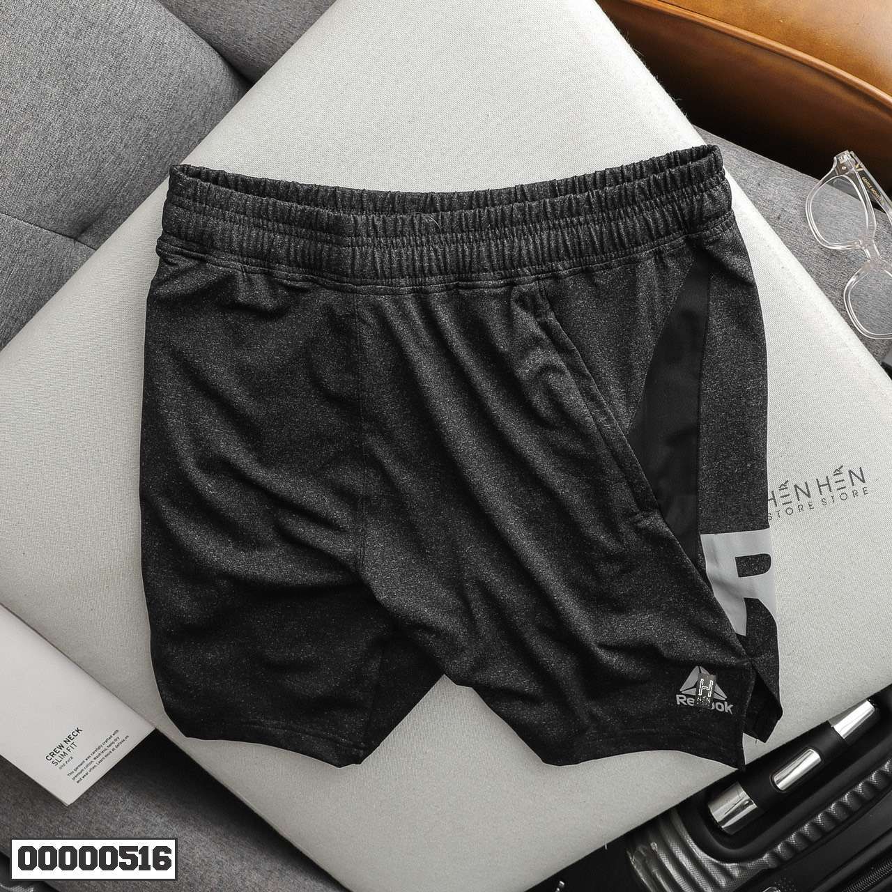 Quần short thun RB phối 2M