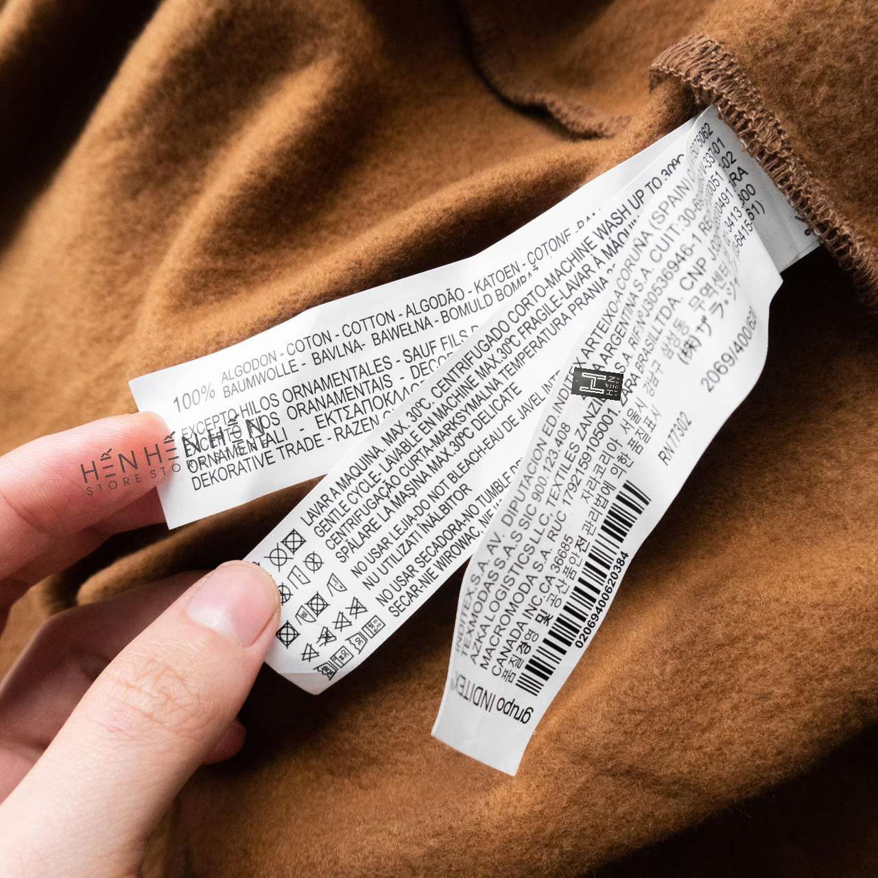 Áo hoodie Z.ra 5M