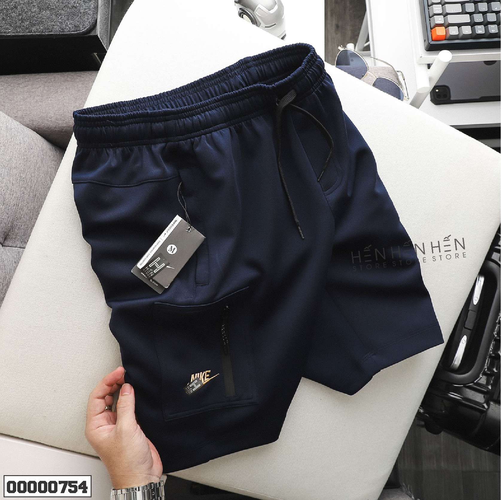 Quần short thun NK túi 3M - 00000754