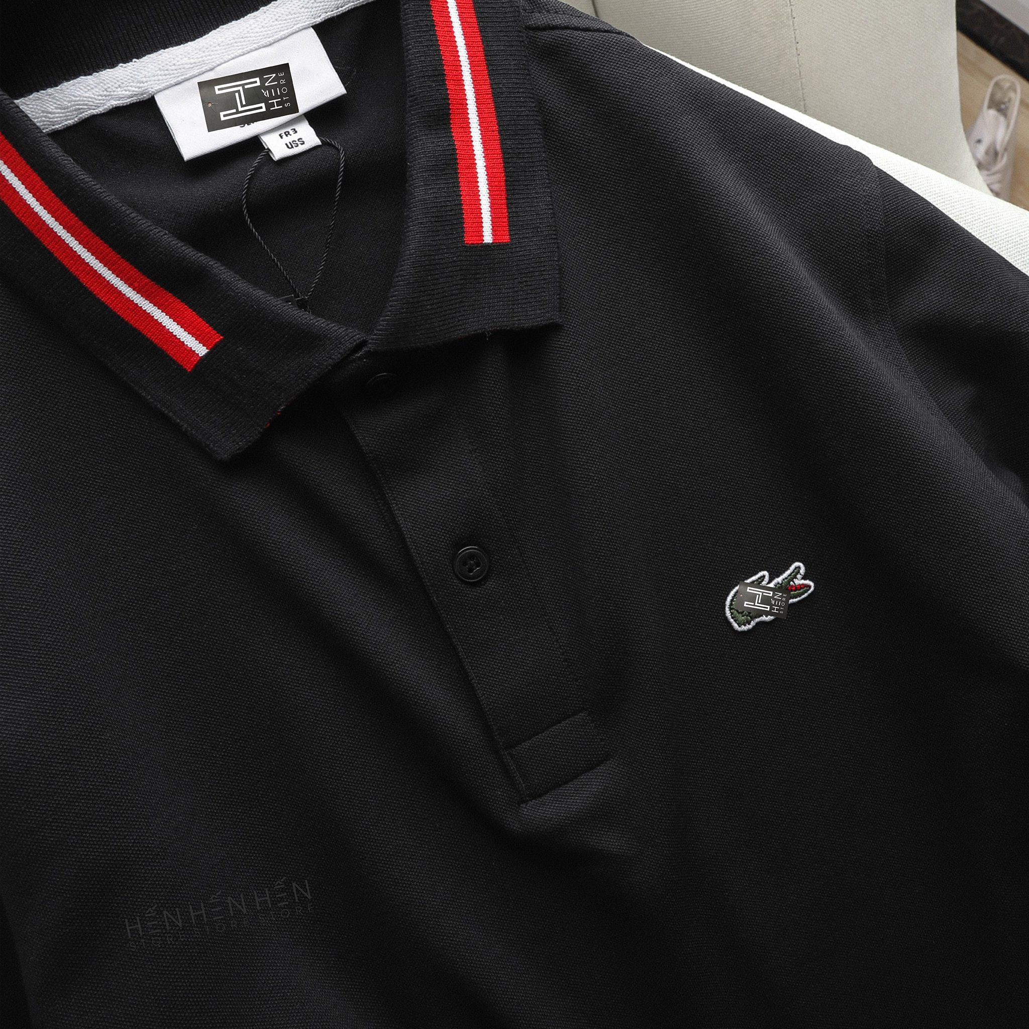 Áo polo Lacos.te viền cổ 4M new