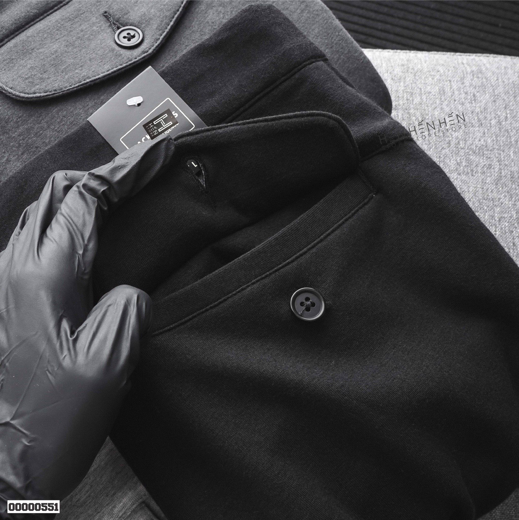 Quần nỉ J&J zip 4M