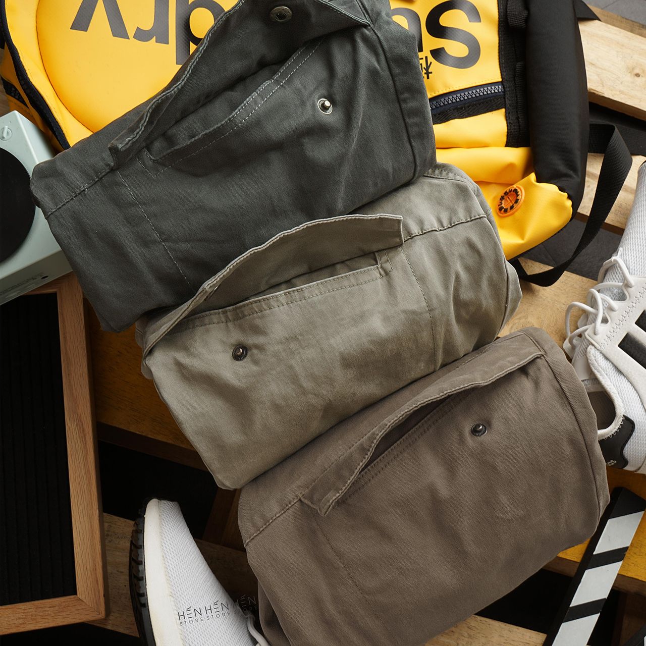 Quần jogger kaki Za.ra 5M