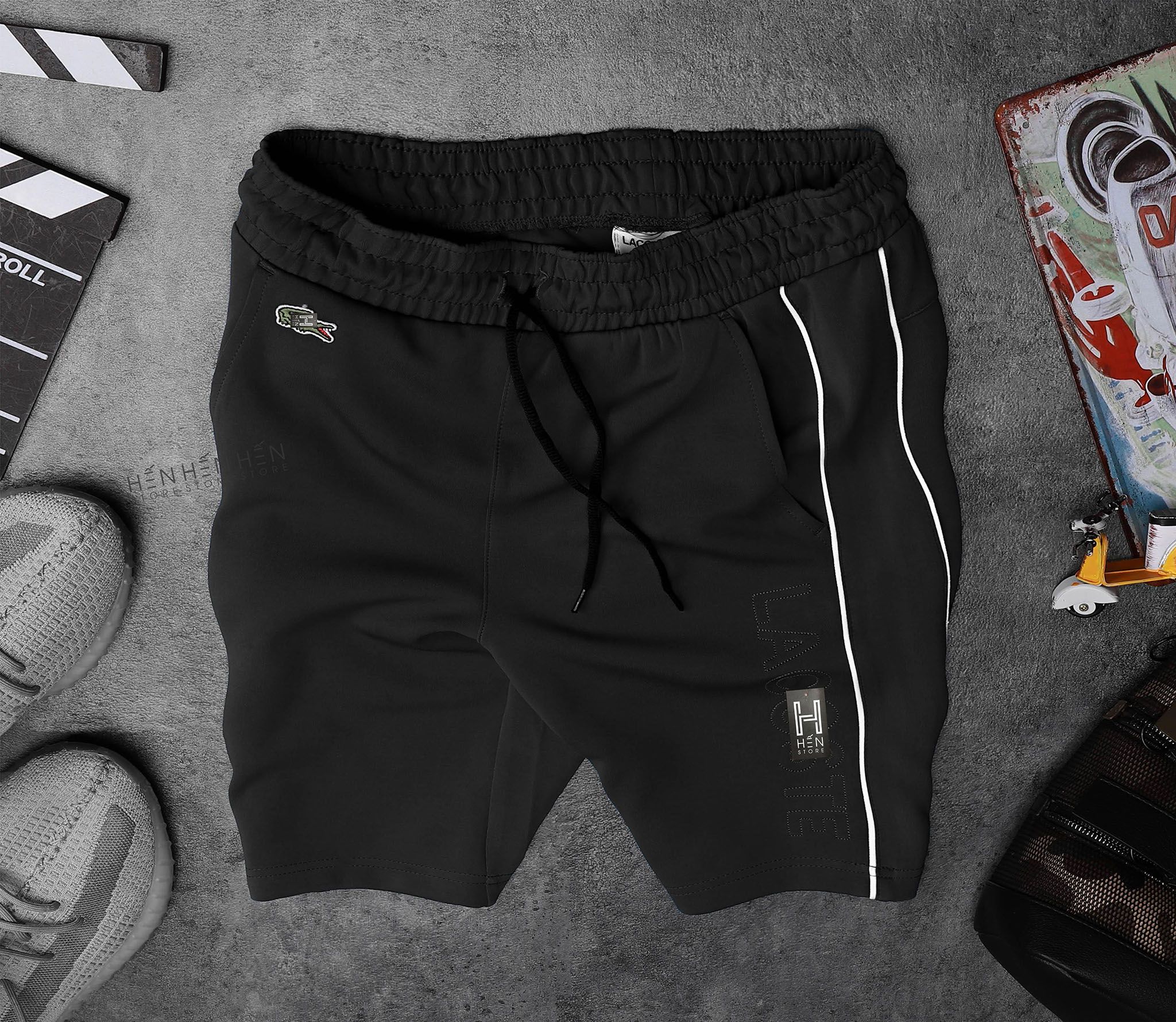 Quần short thun Lacos.te 3M