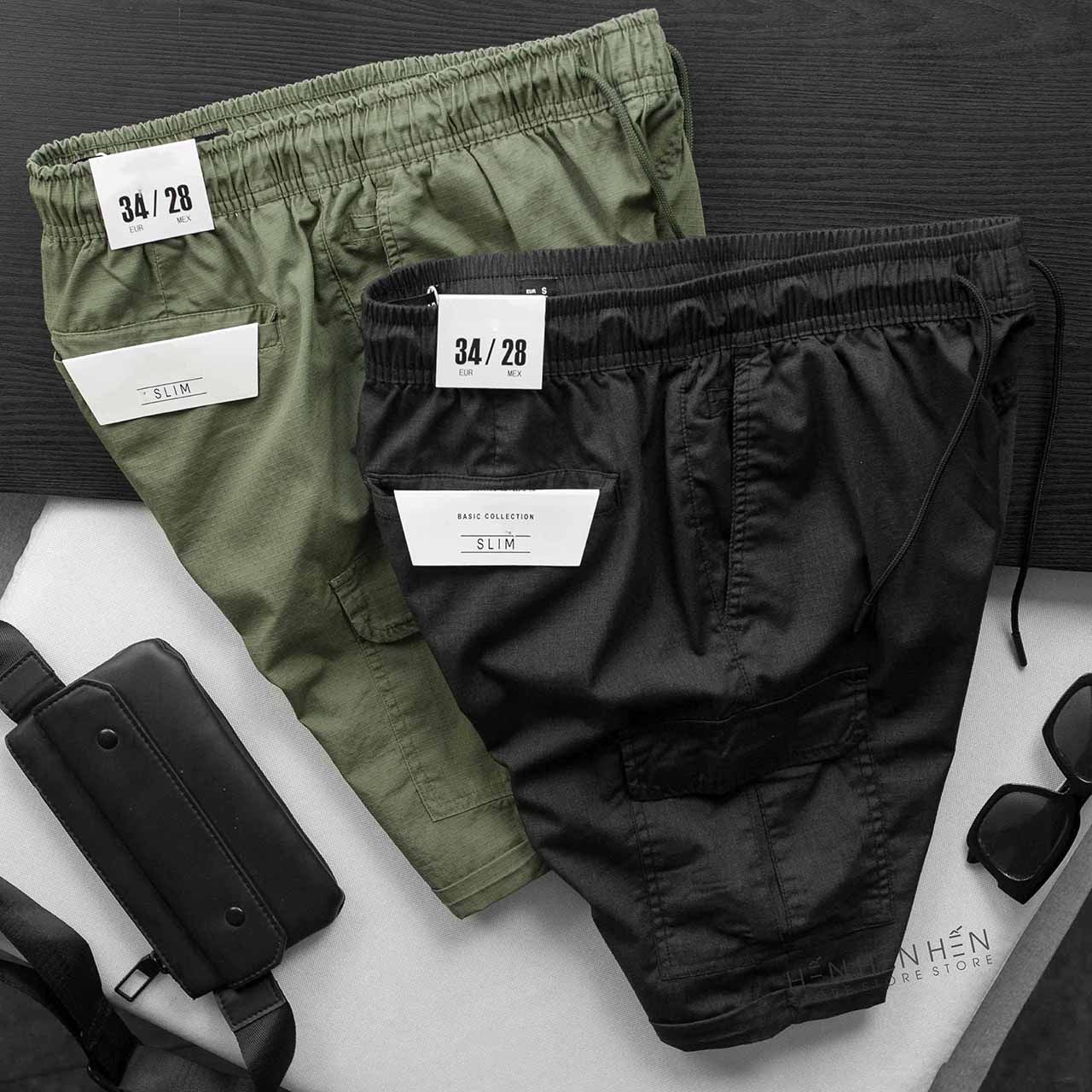 Quần short kaki PB túi hộp 5M