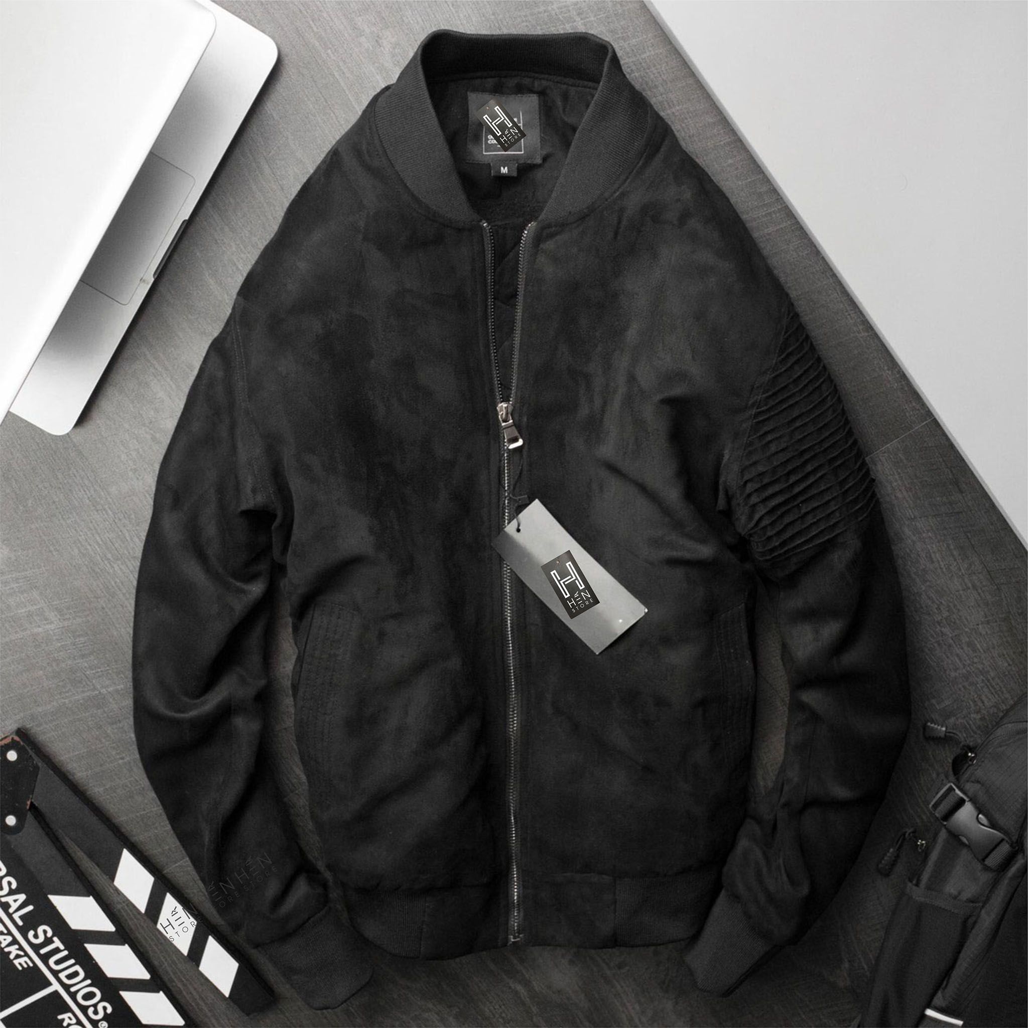 Áo bomber da lộn Bersh.ka 5M