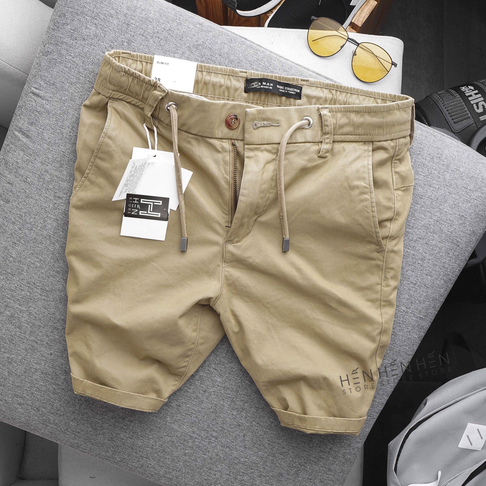 Quần short kaki Za.ra 5M new