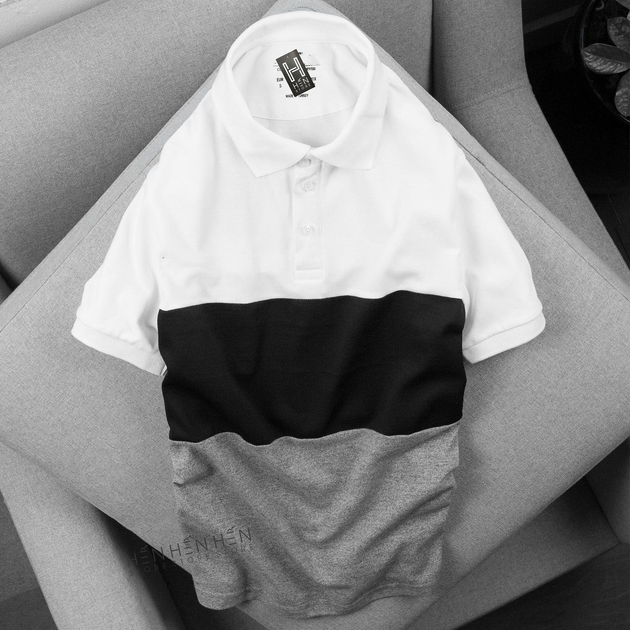 Áo polo PB phối 4M