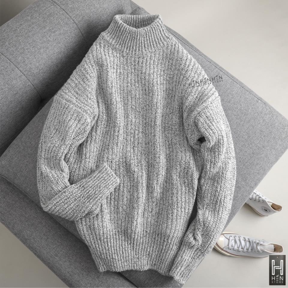 Áo len cổ lọ Hanlu 5M