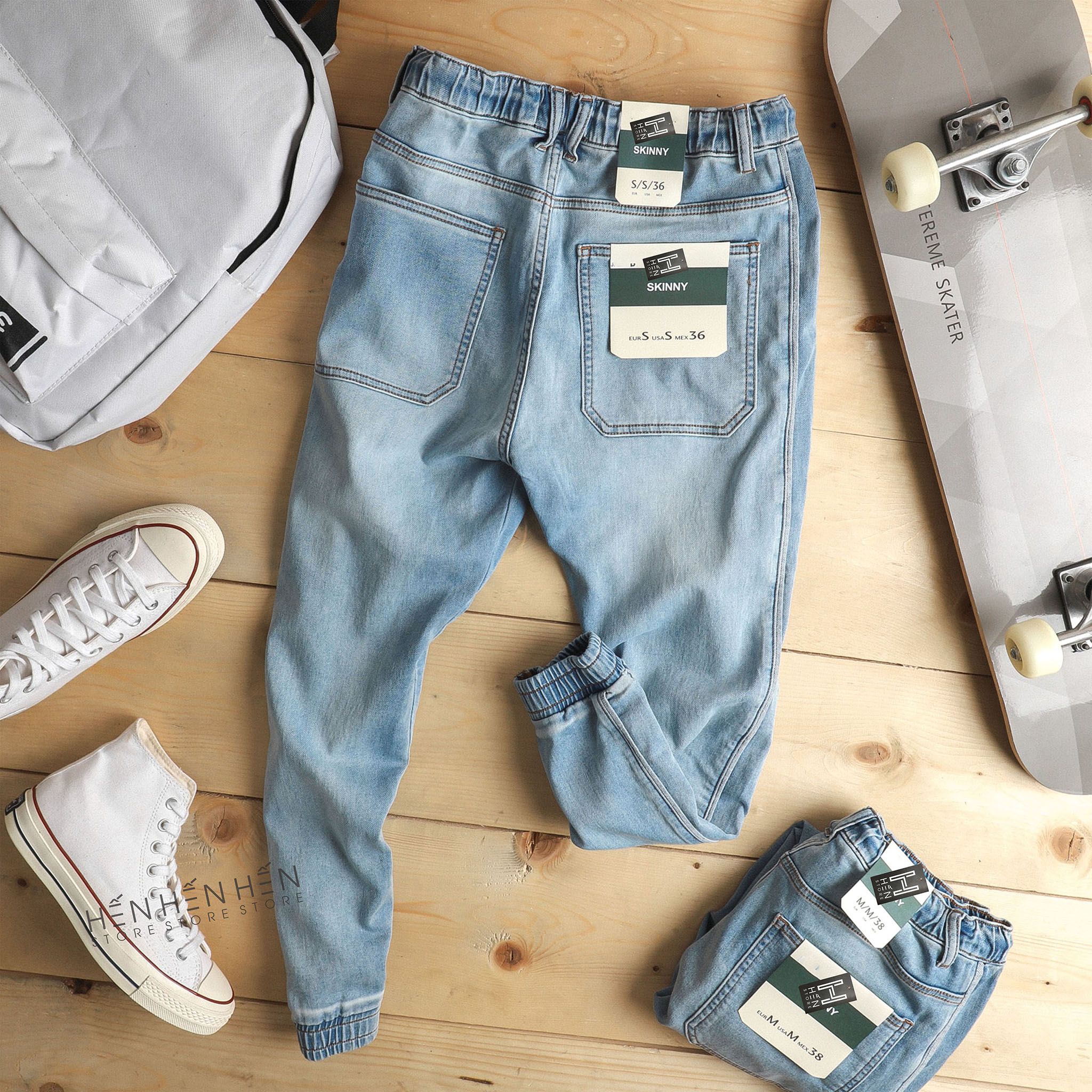 Quần jogger jean PB 2M