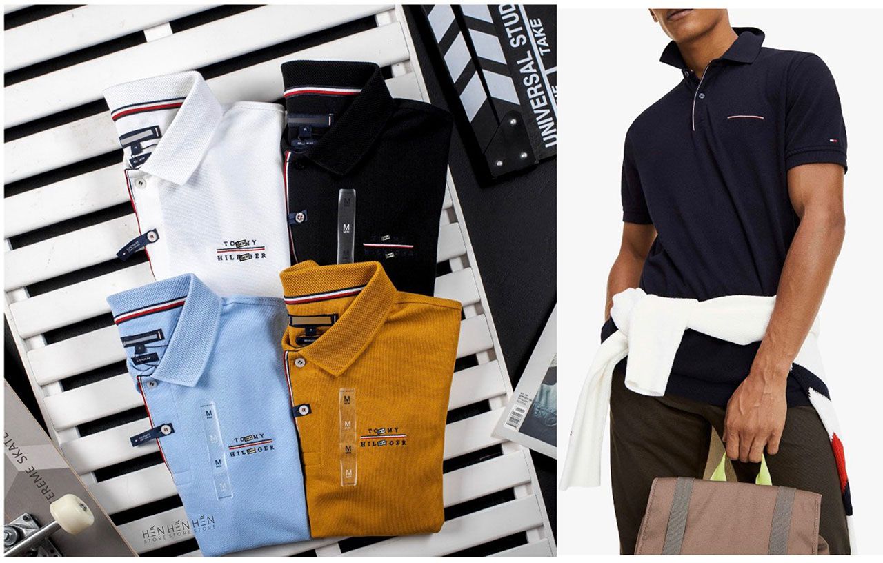 Áo polo Tommy 4M new
