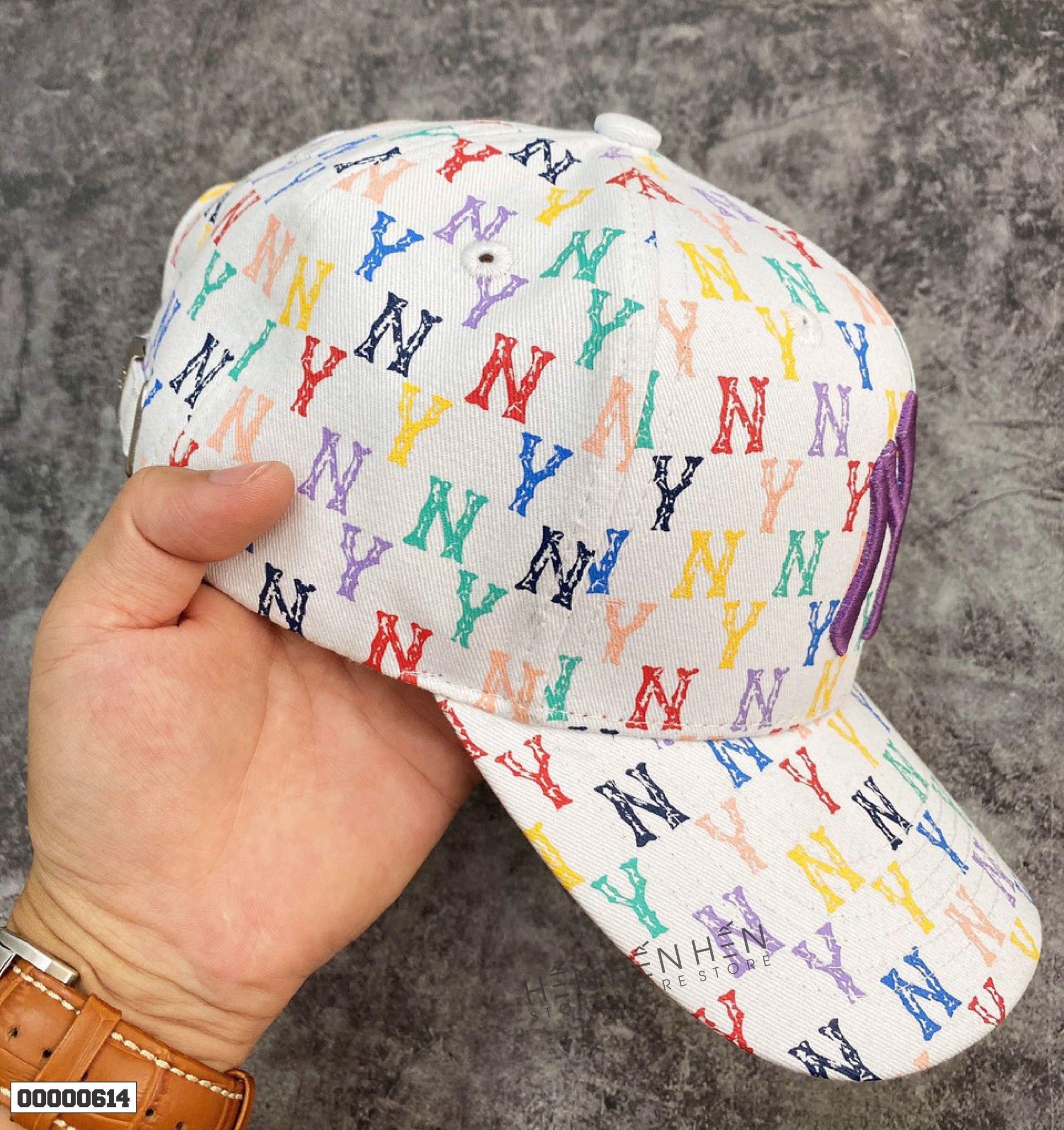 Nón chữ màu NY - 00000614