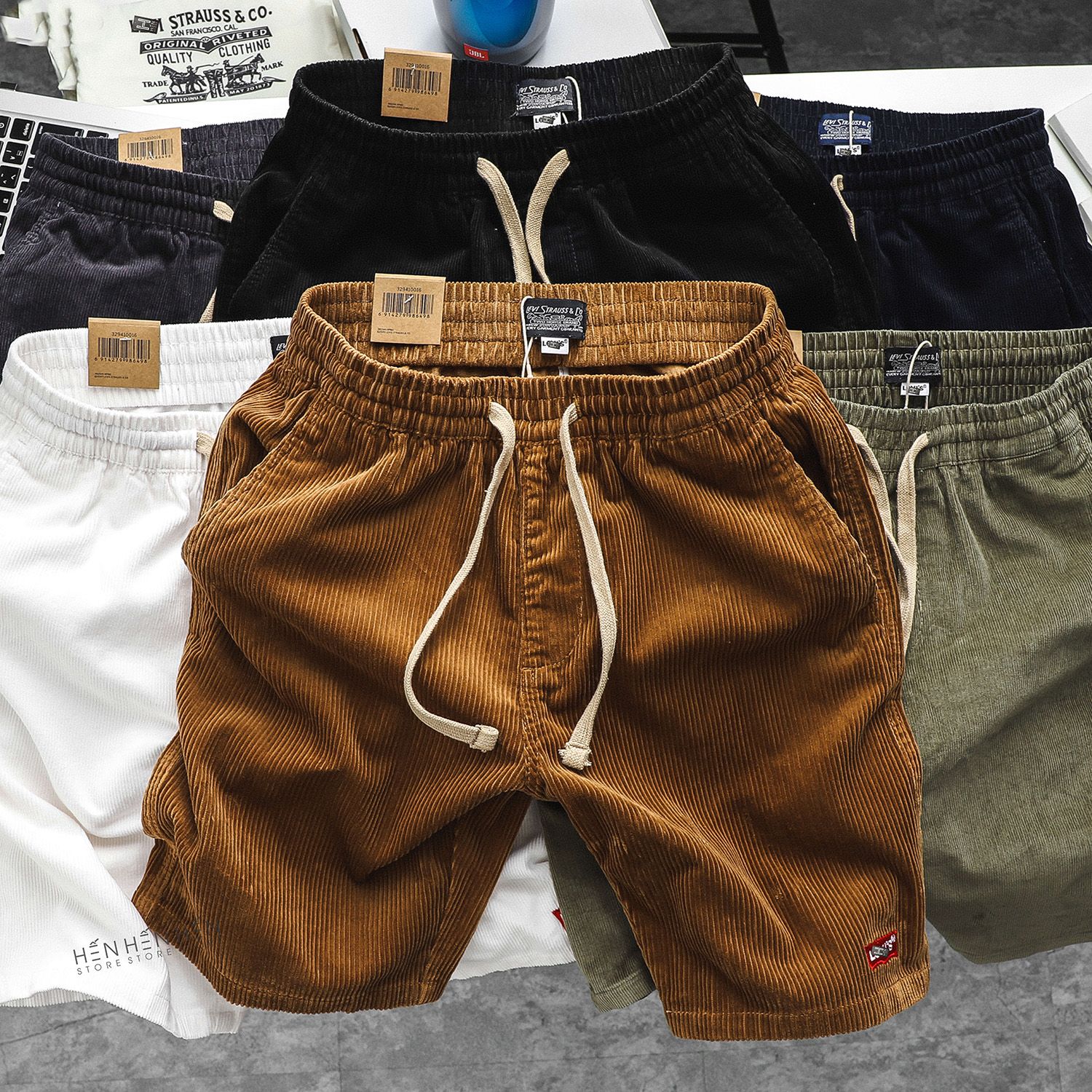 Quần short Levi.s nhung 6M