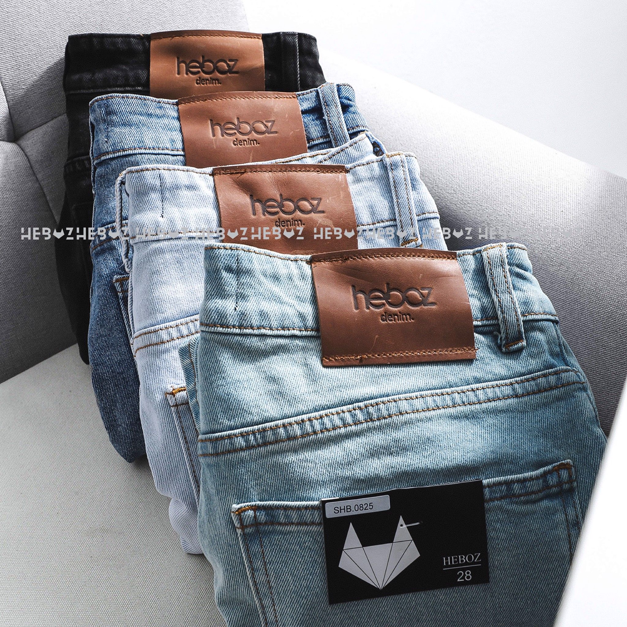 Quần short jean Heboz 082 4M