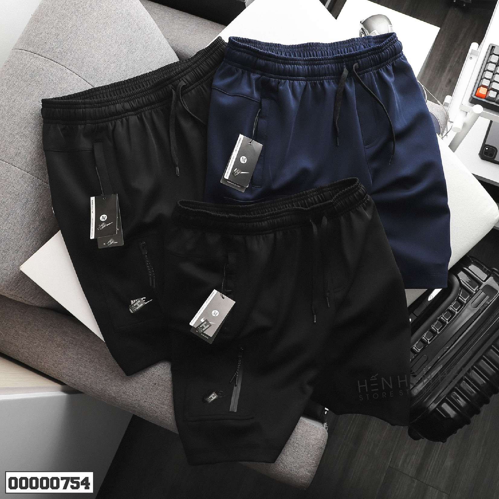 Quần short thun NK túi 3M - 00000754