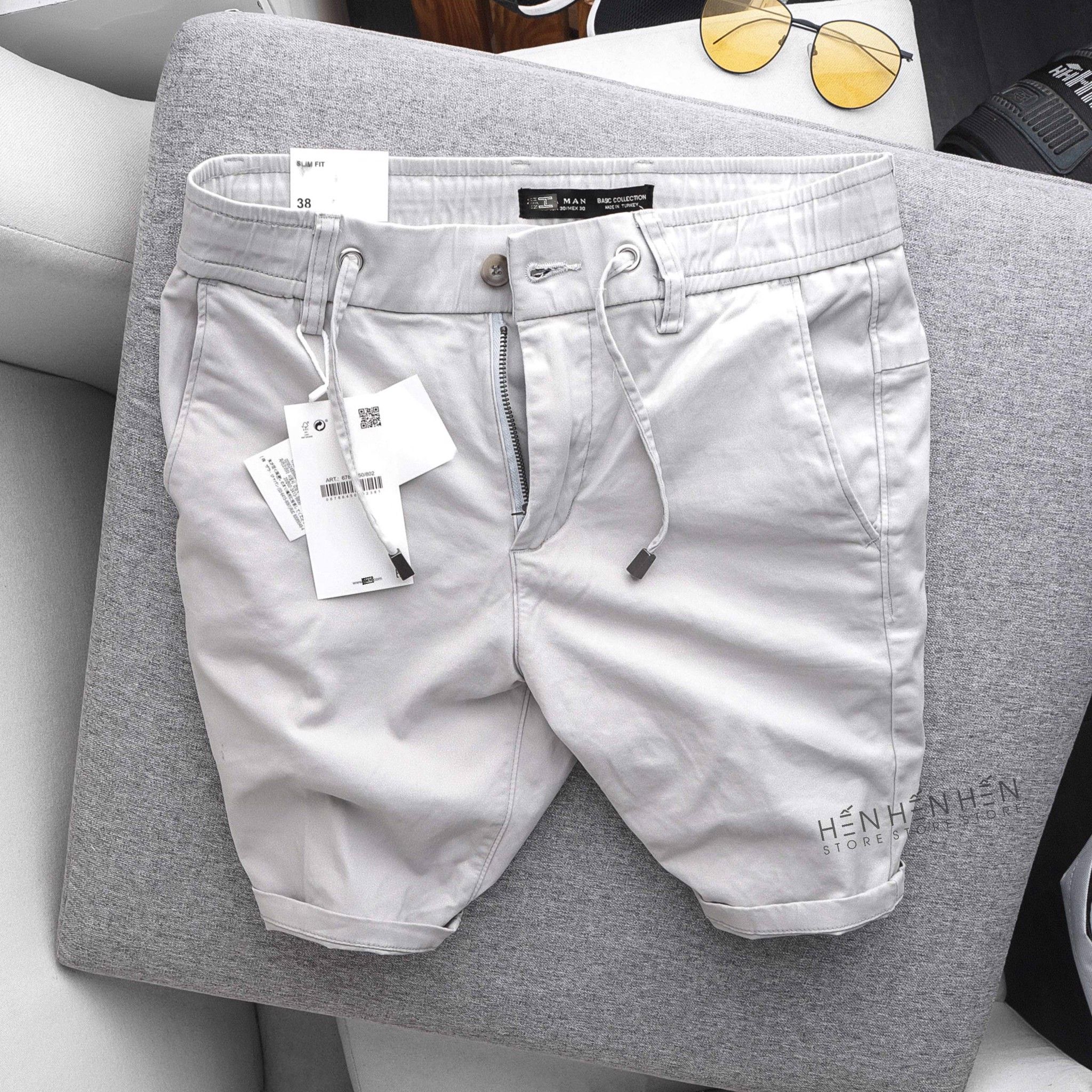 Quần short kaki Za.ra 5M new