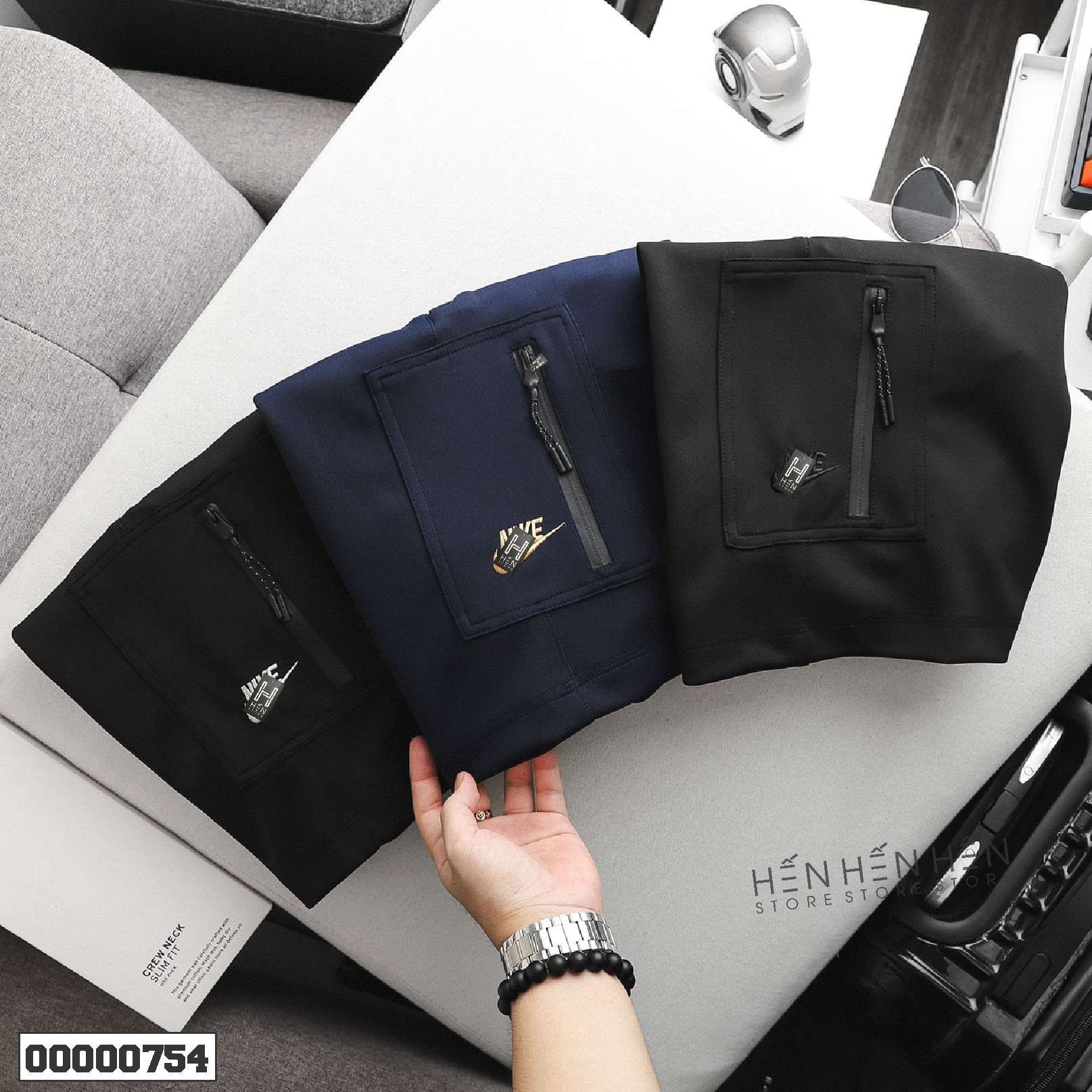 Quần short thun NK túi 3M - 00000754