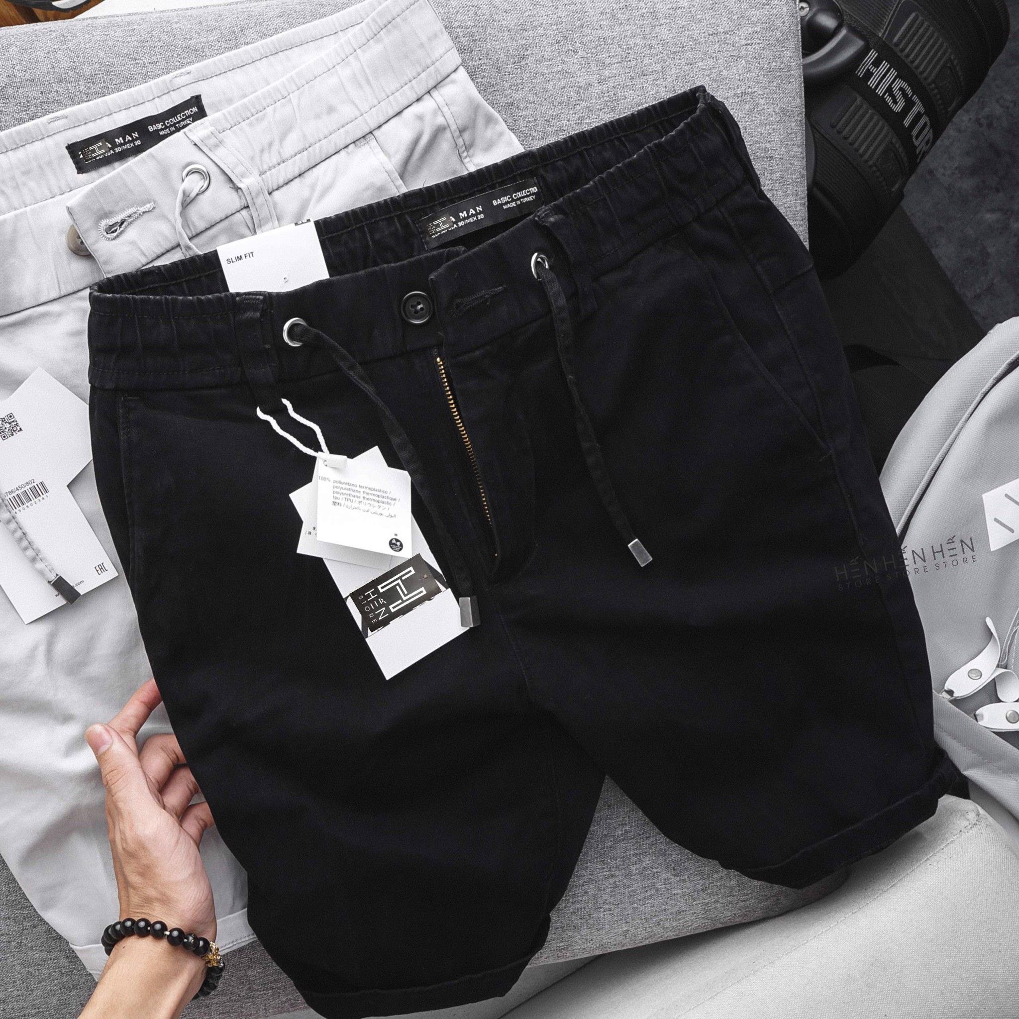 Quần short kaki Za.ra 5M new