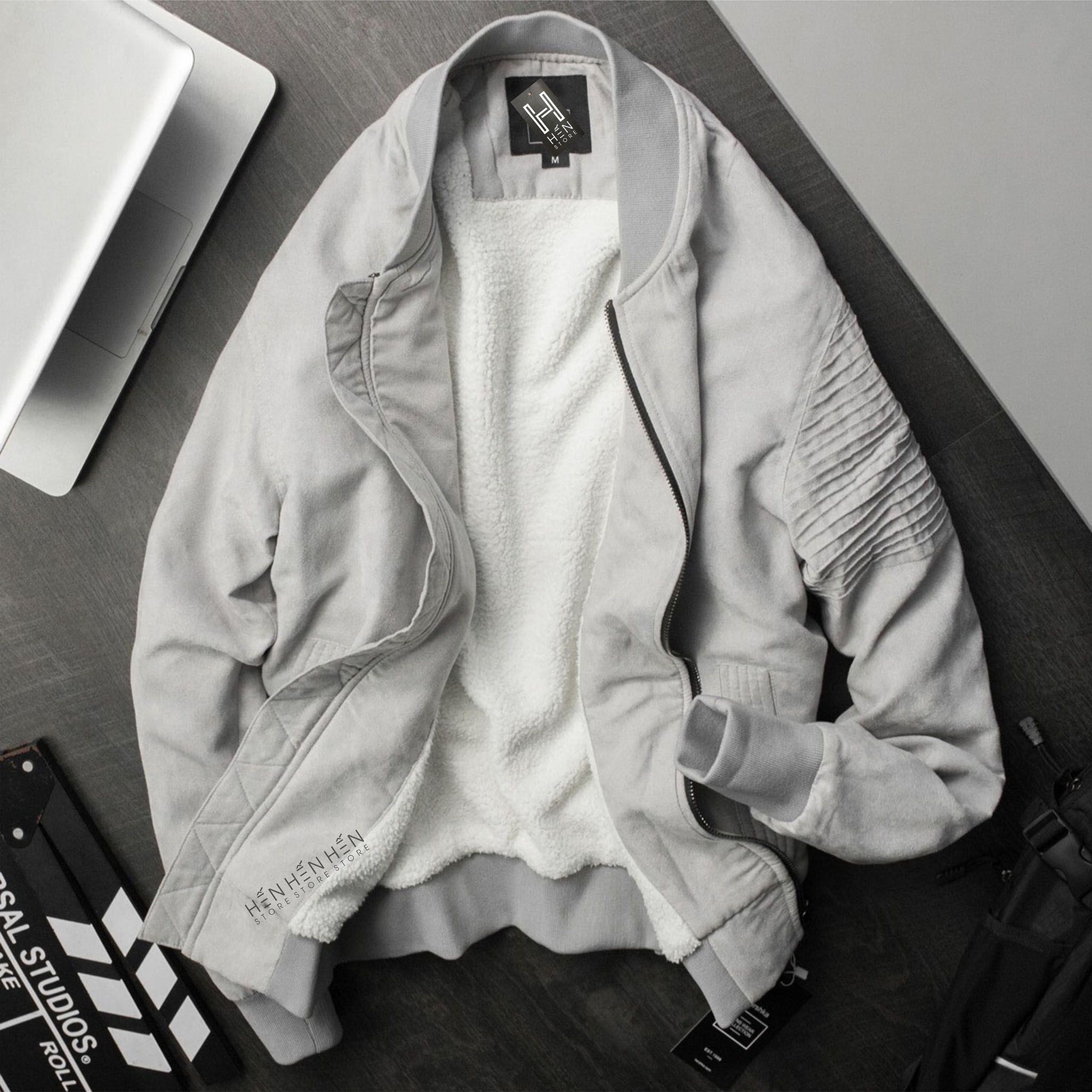 Áo bomber da lộn Bersh.ka 5M