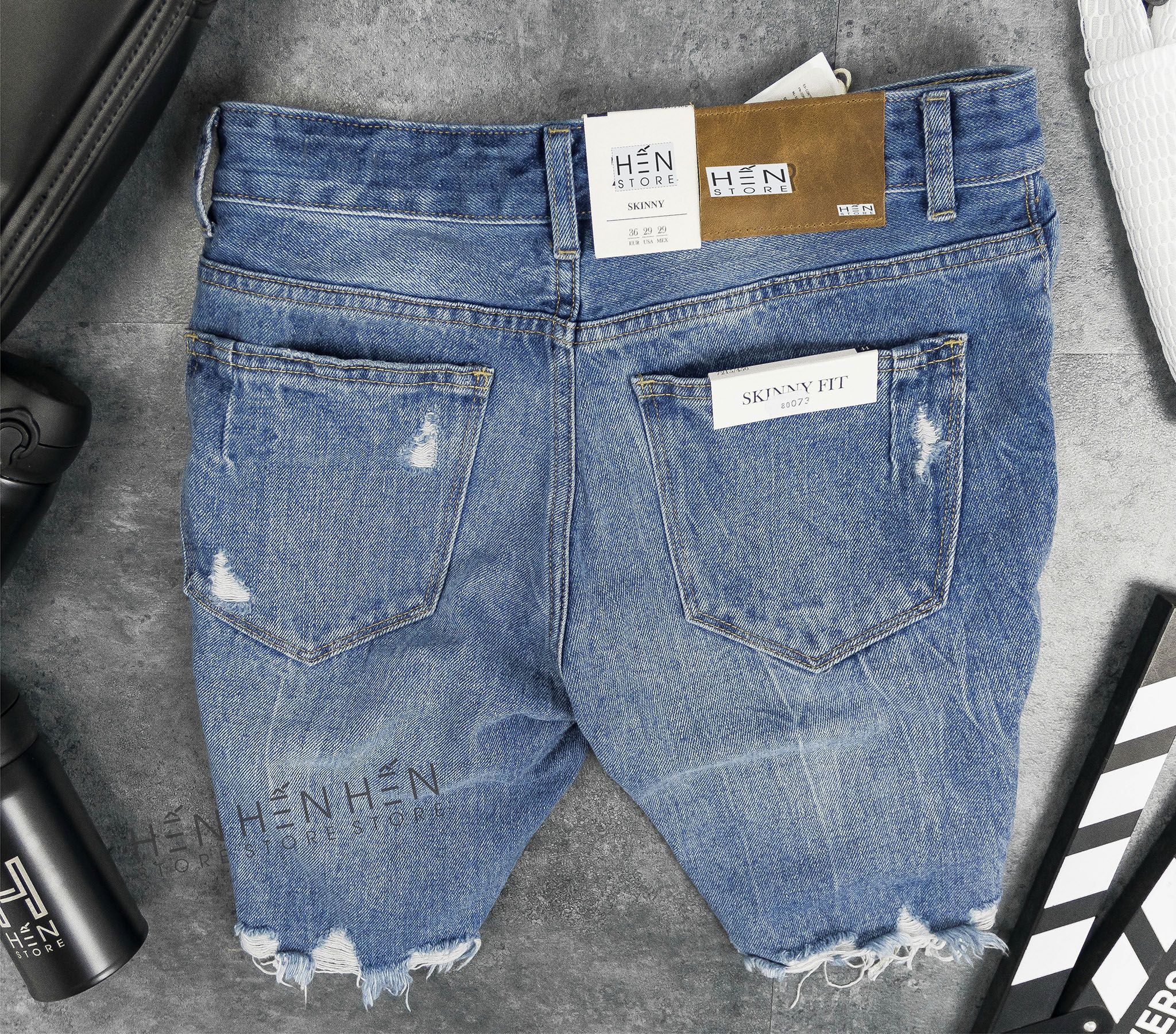 Quần Short Jean ZR Skinny