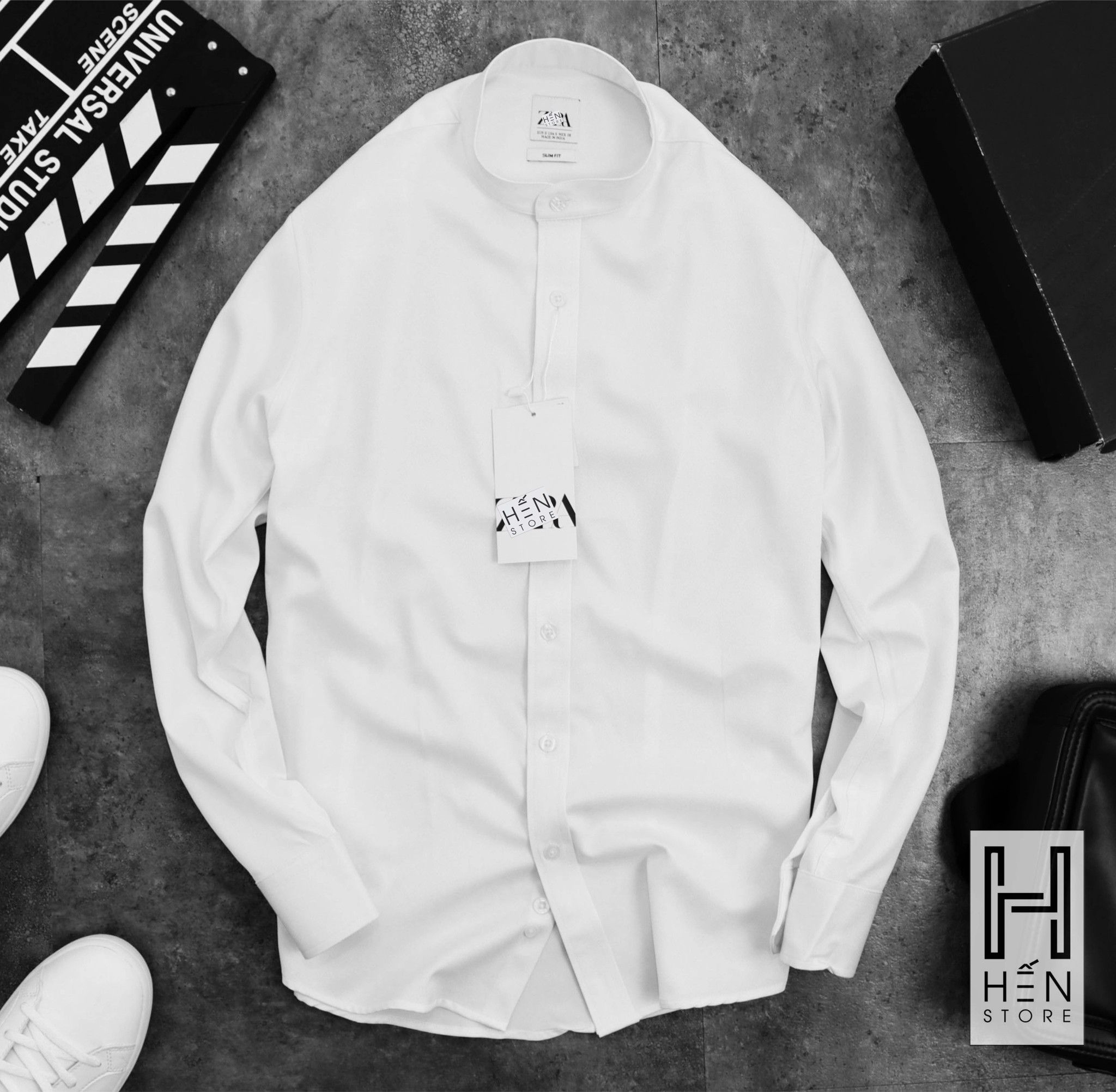 Áo Cổ Trụ ZR Gân Xéo