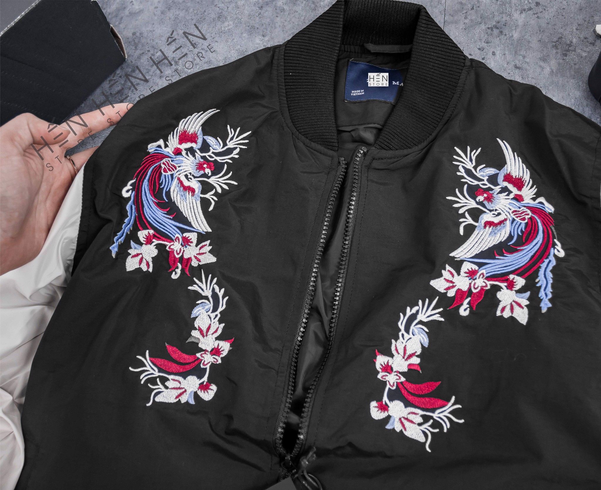 Áo Bomber ZR Thêu