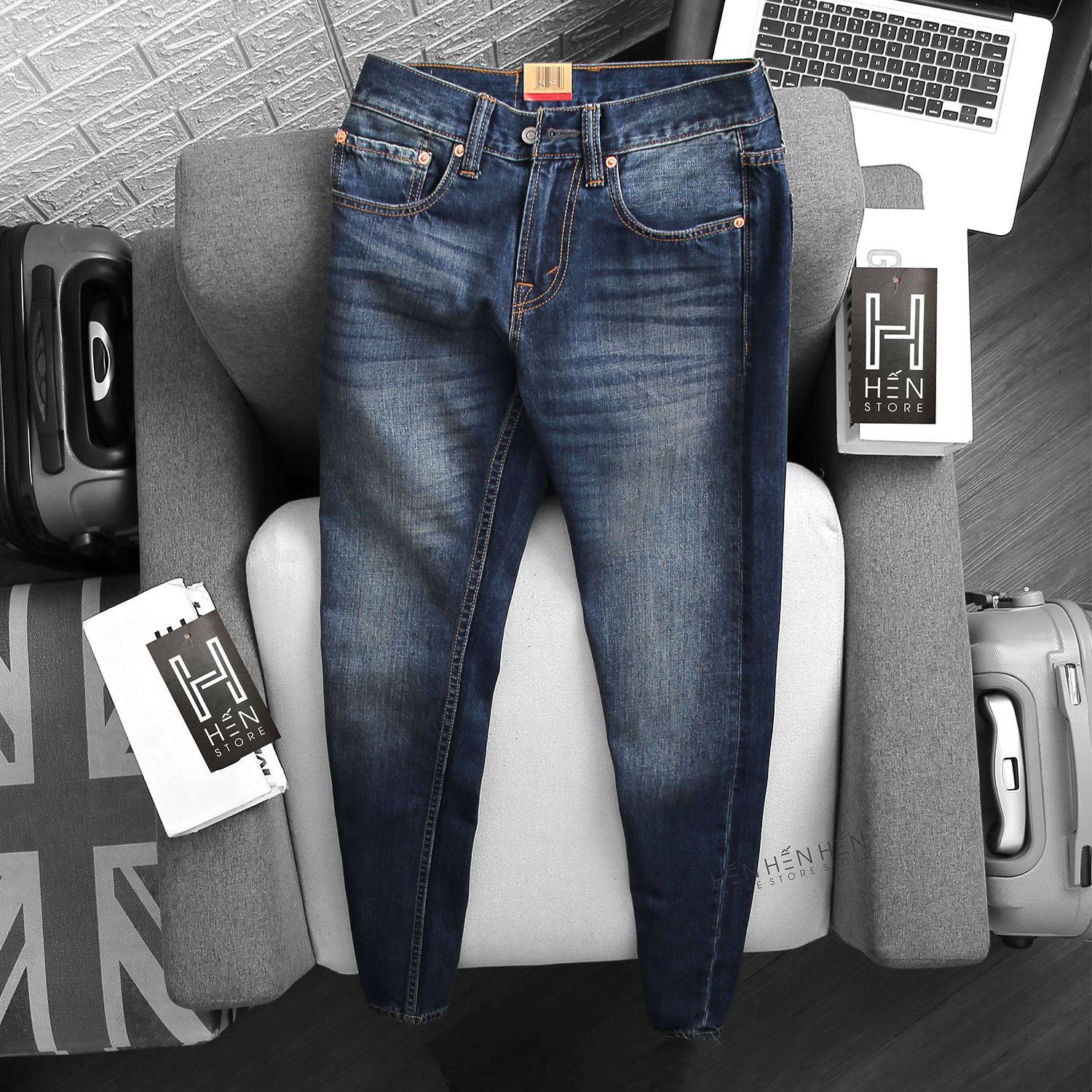 Quần jean LV 505 5M(suông) - 00000416