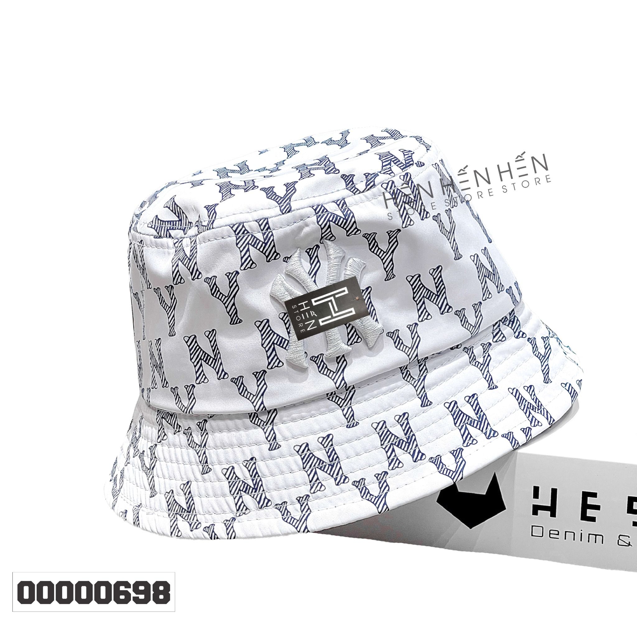 Nón bucket MLB phối NY 4M - 00000698