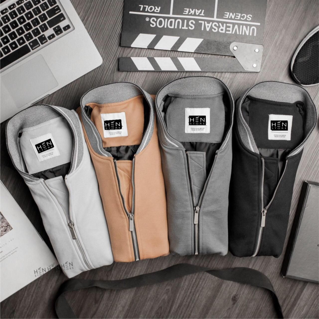 Áo Bomber ZR Viền Cổ
