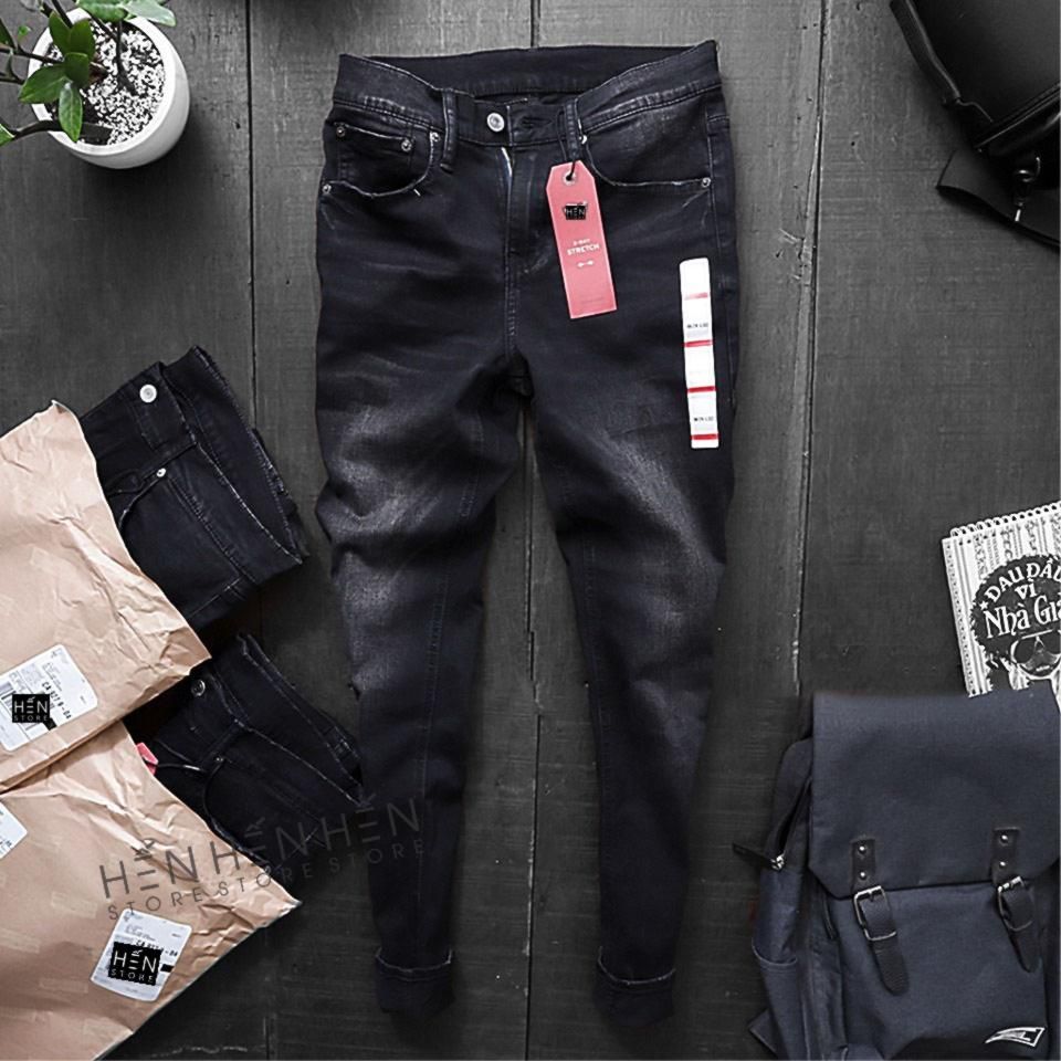 Quần Jean LV Đen 1M