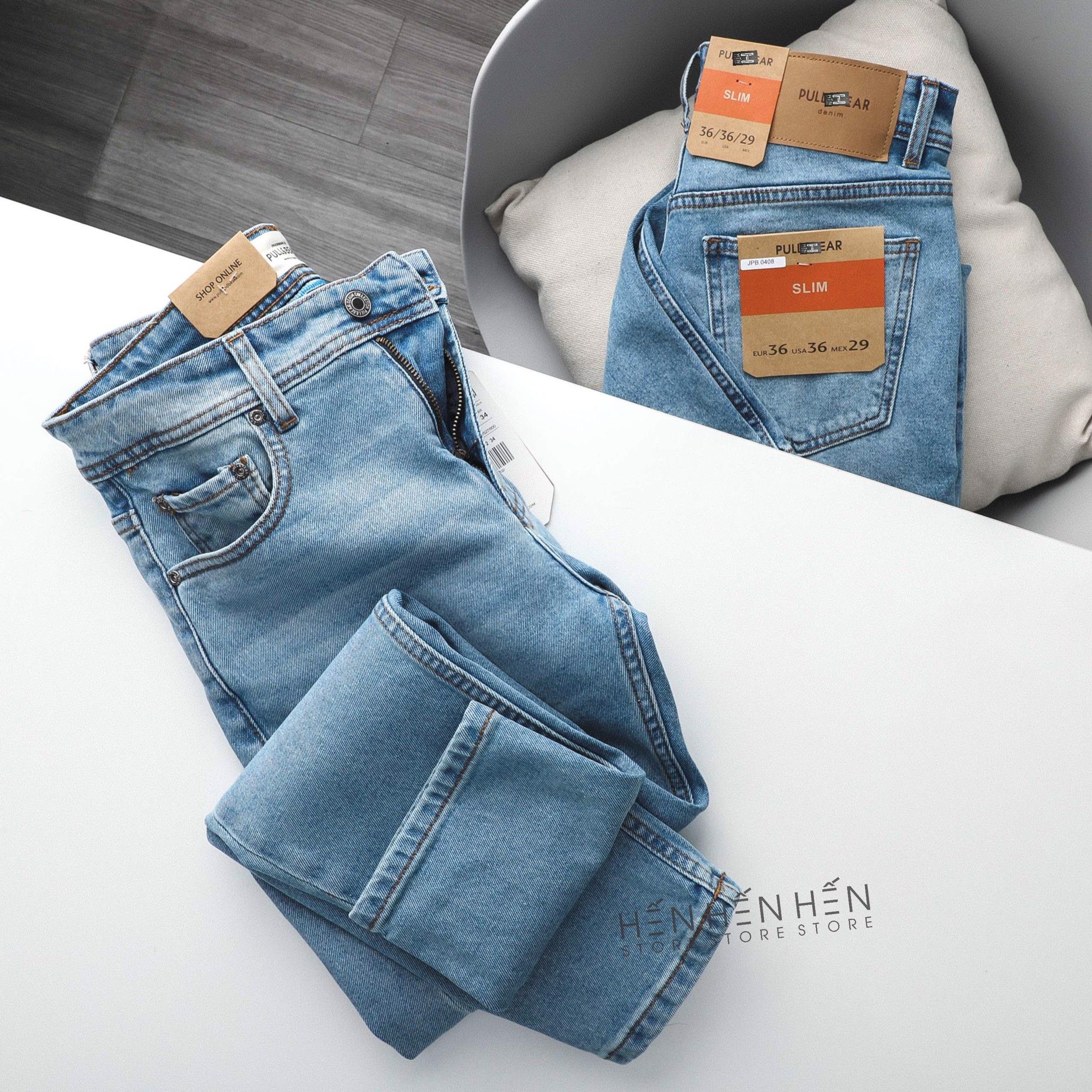 Quần jean PB 0408 trơn
