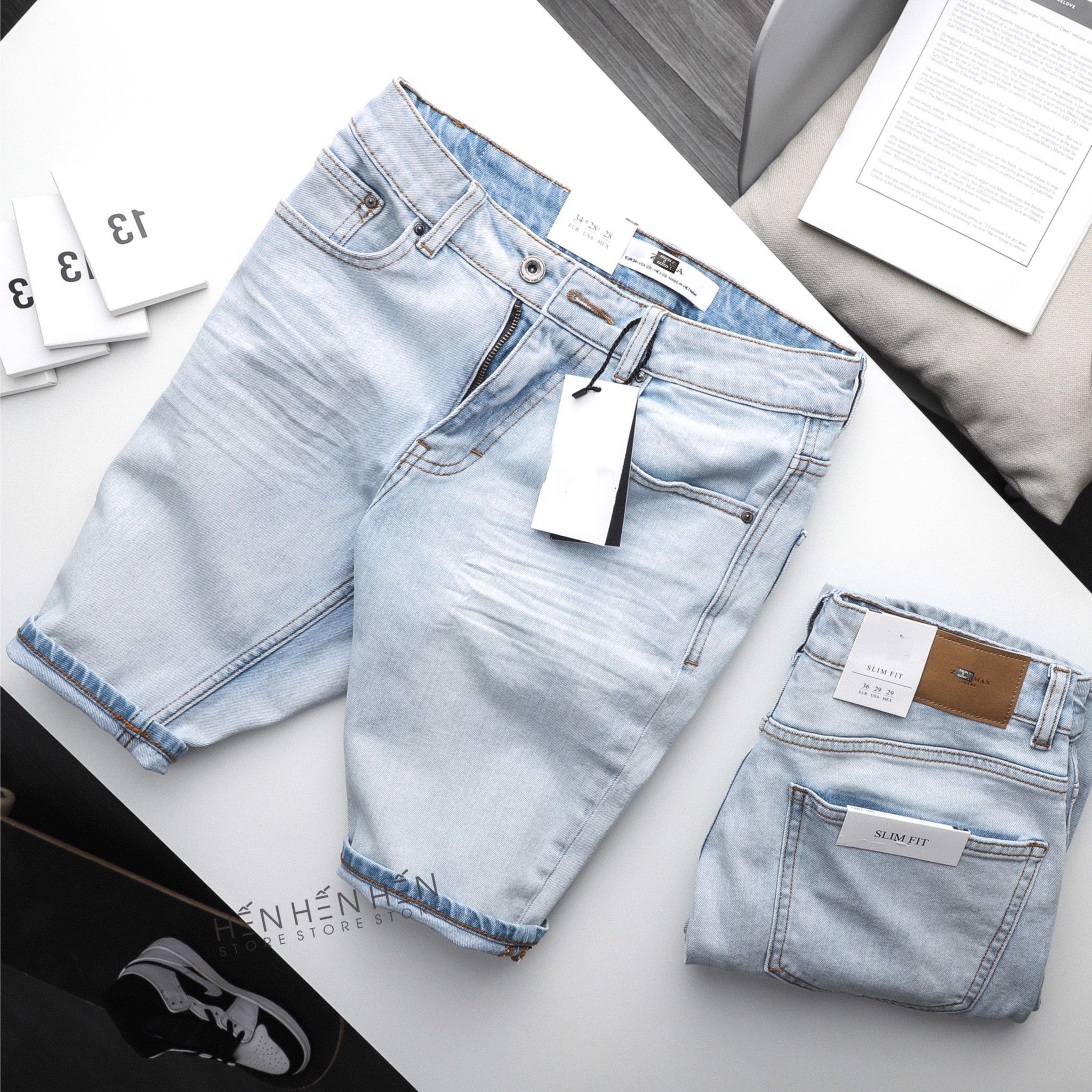 Quần short jean Z.ara 4M T
