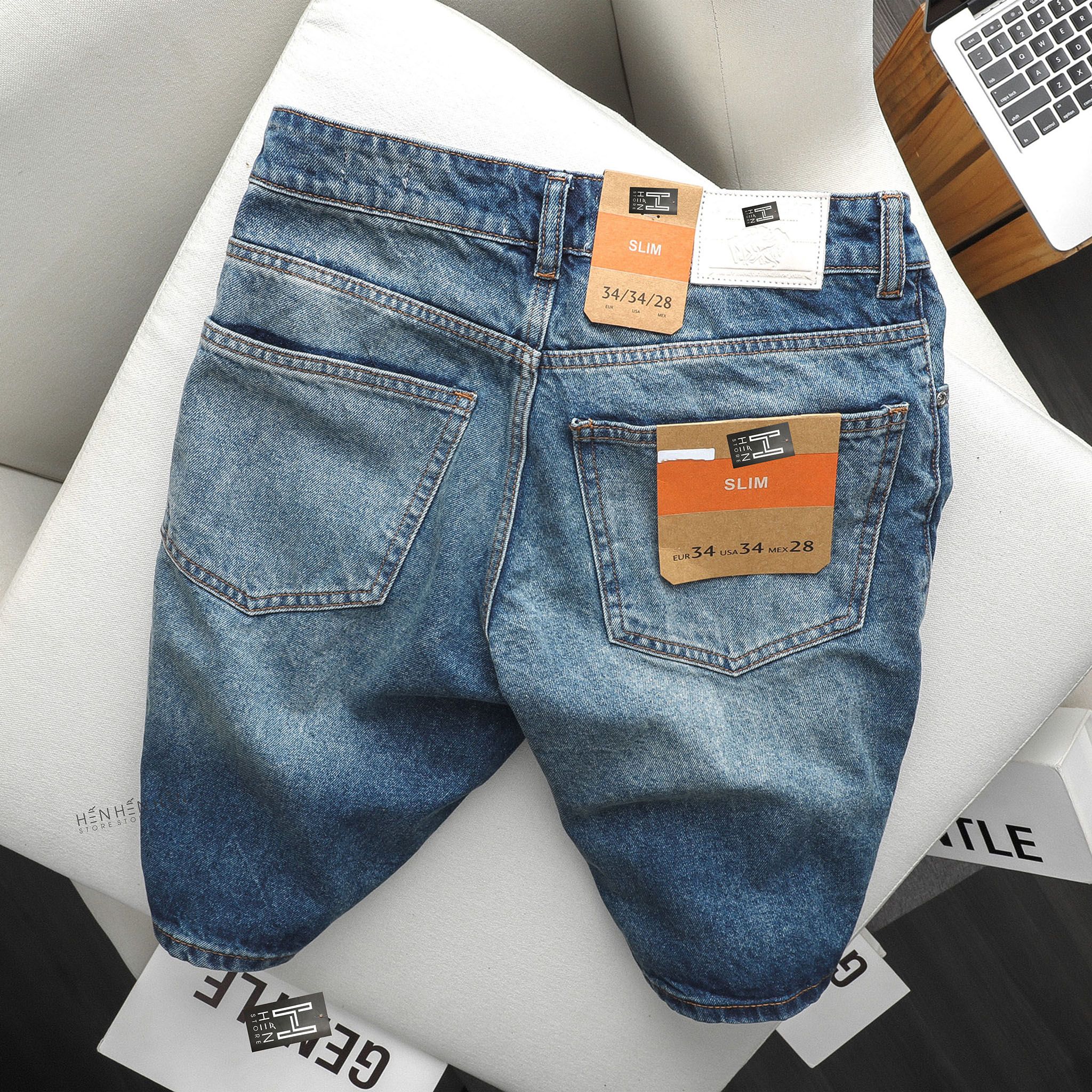 Quần short jean PB 3M new